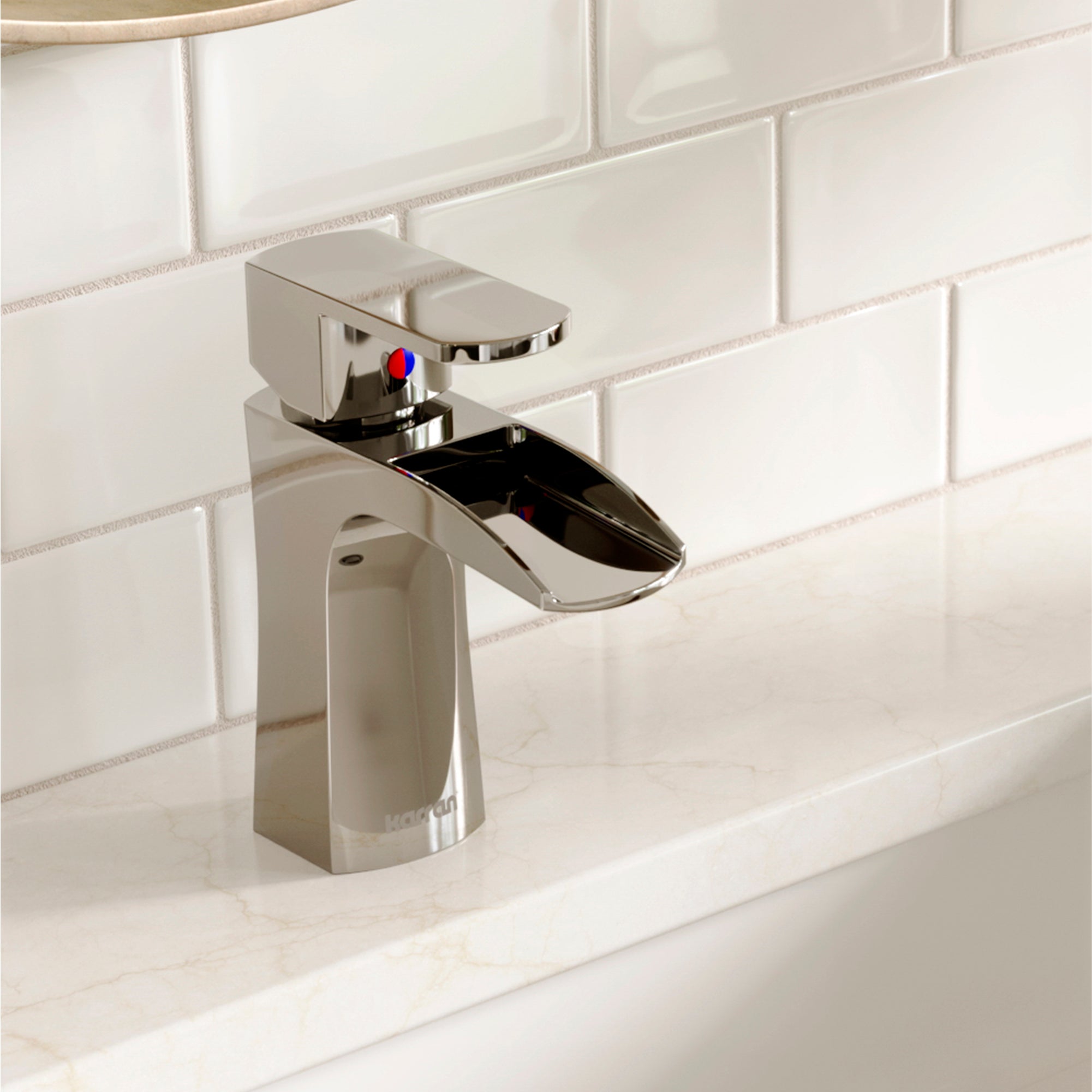 Karran Kassel 1.2 GPM Single Lever Handle Lead-free Brass ADA Bathroom Faucet, Basin, Chrome, KBF440C