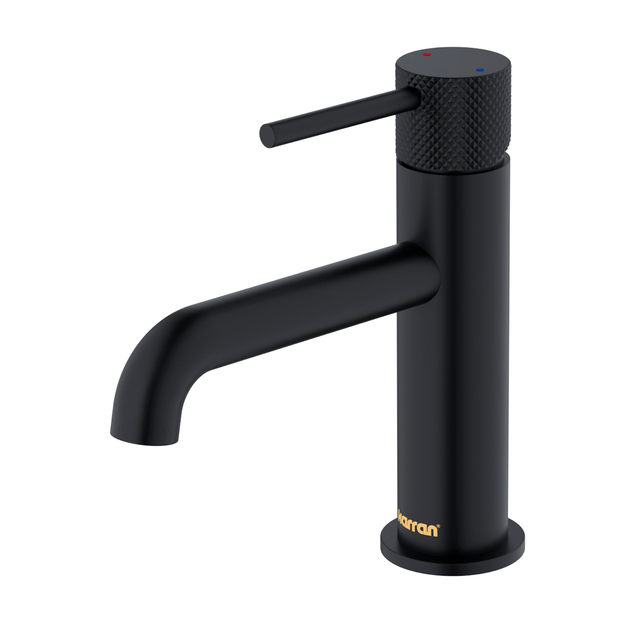 Karran Tryst 1.2 GPM Single Lever Handle Lead-free Brass ADA Bathroom Faucet, Basin, Matte Black, KBF460MB