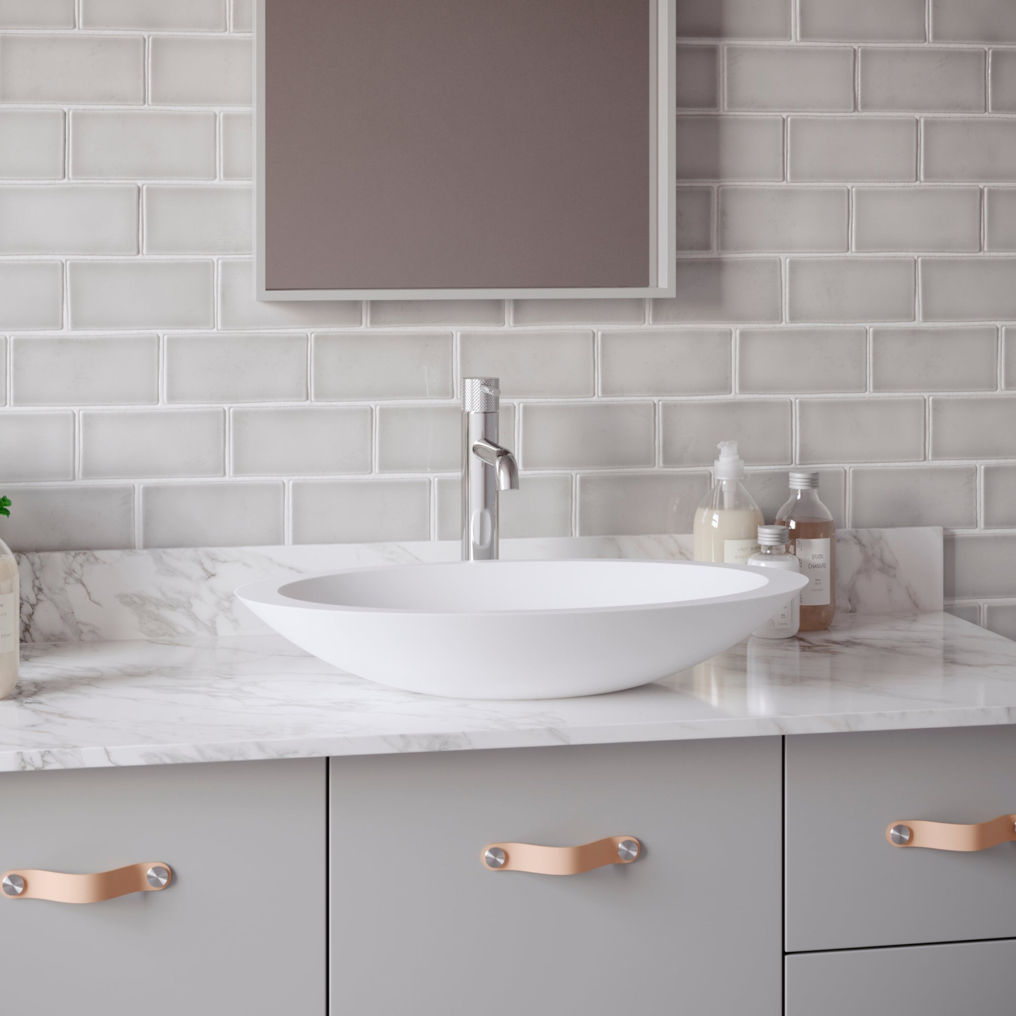 Alternate Image for Karran Tryst 1.2 GPM Single Lever Handle Lead-free Brass ADA Bathroom Faucet, Vessel, Chrome, KBF462C