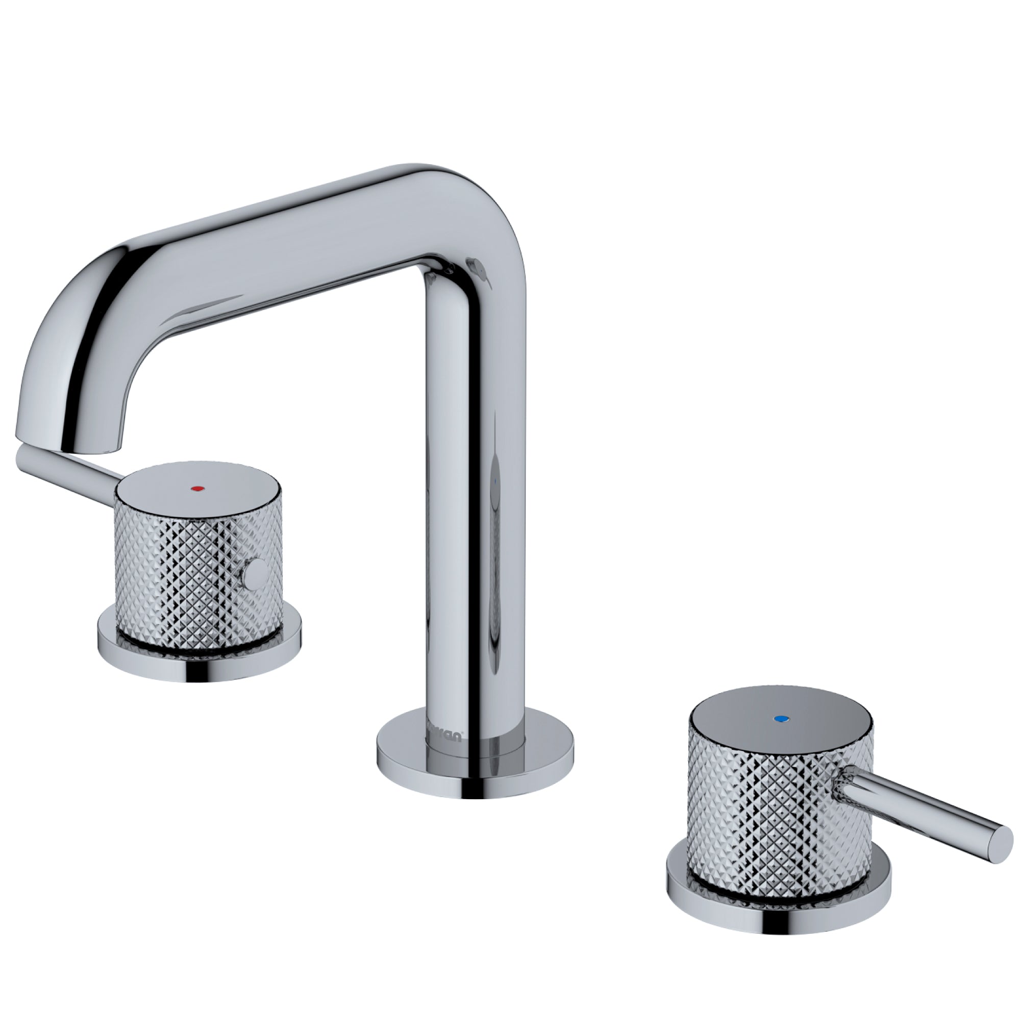 Karran Tryst 1.2 GPM Double Lever Handle Lead-free Brass ADA Bathroom Faucet, Widespread, Chrome, KBF464C