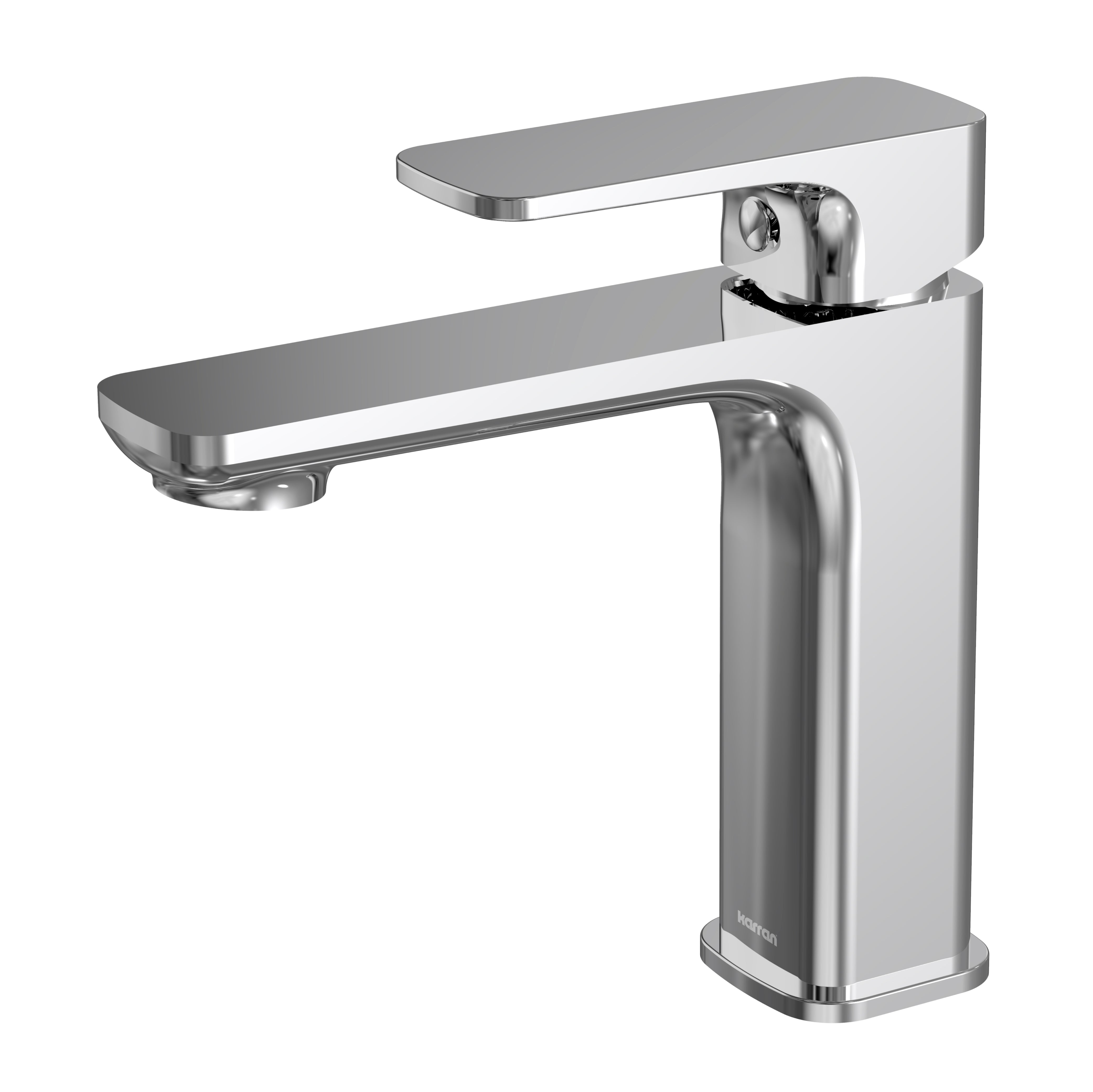 Karran Venda 1.2 GPM Single Lever Handle Lead-free Brass ADA Bathroom Faucet, Basin, Chrome, KBF510C
