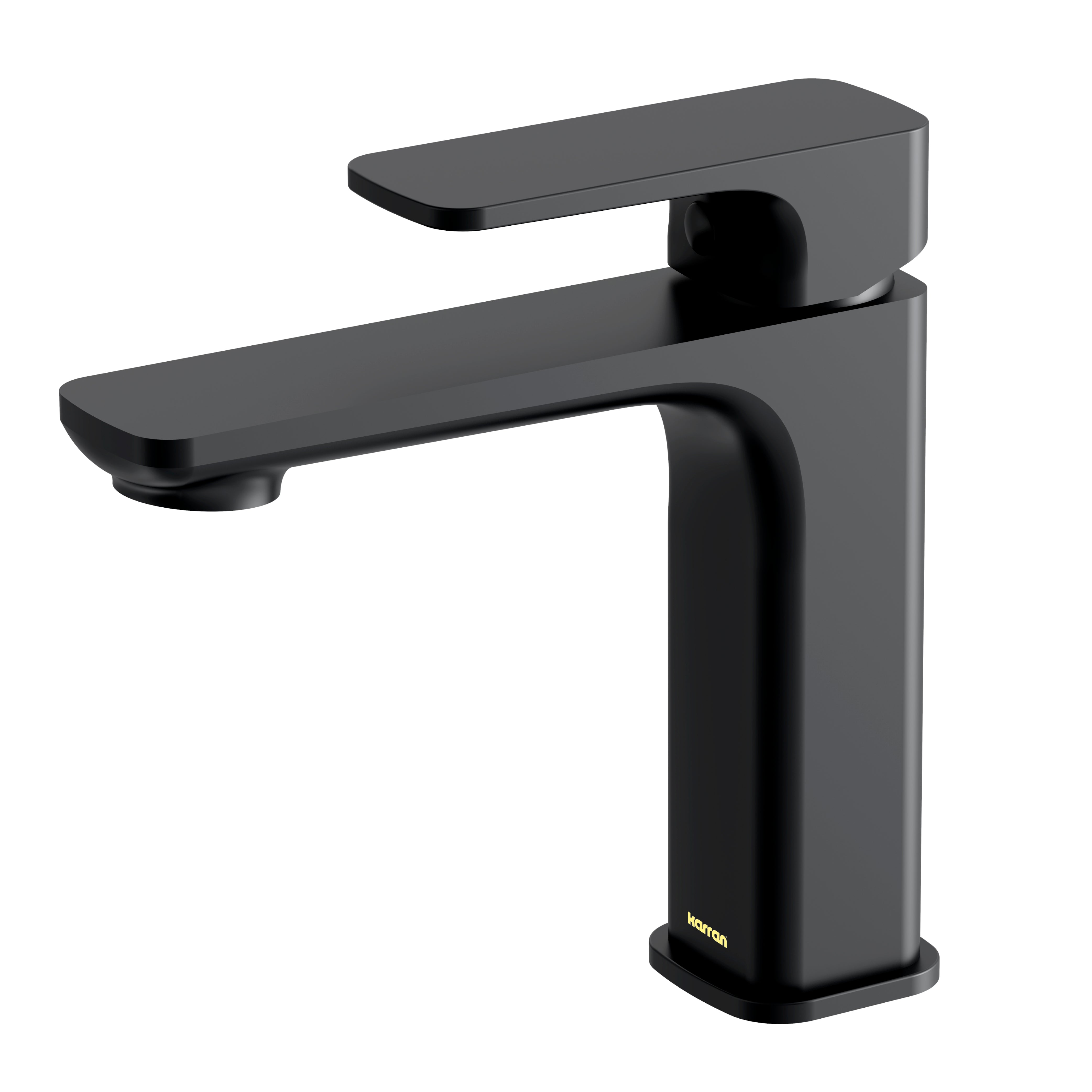 Karran Venda 1.2 GPM Single Lever Handle Lead-free Brass ADA Bathroom Faucet, Basin, Matte Black, KBF510MB