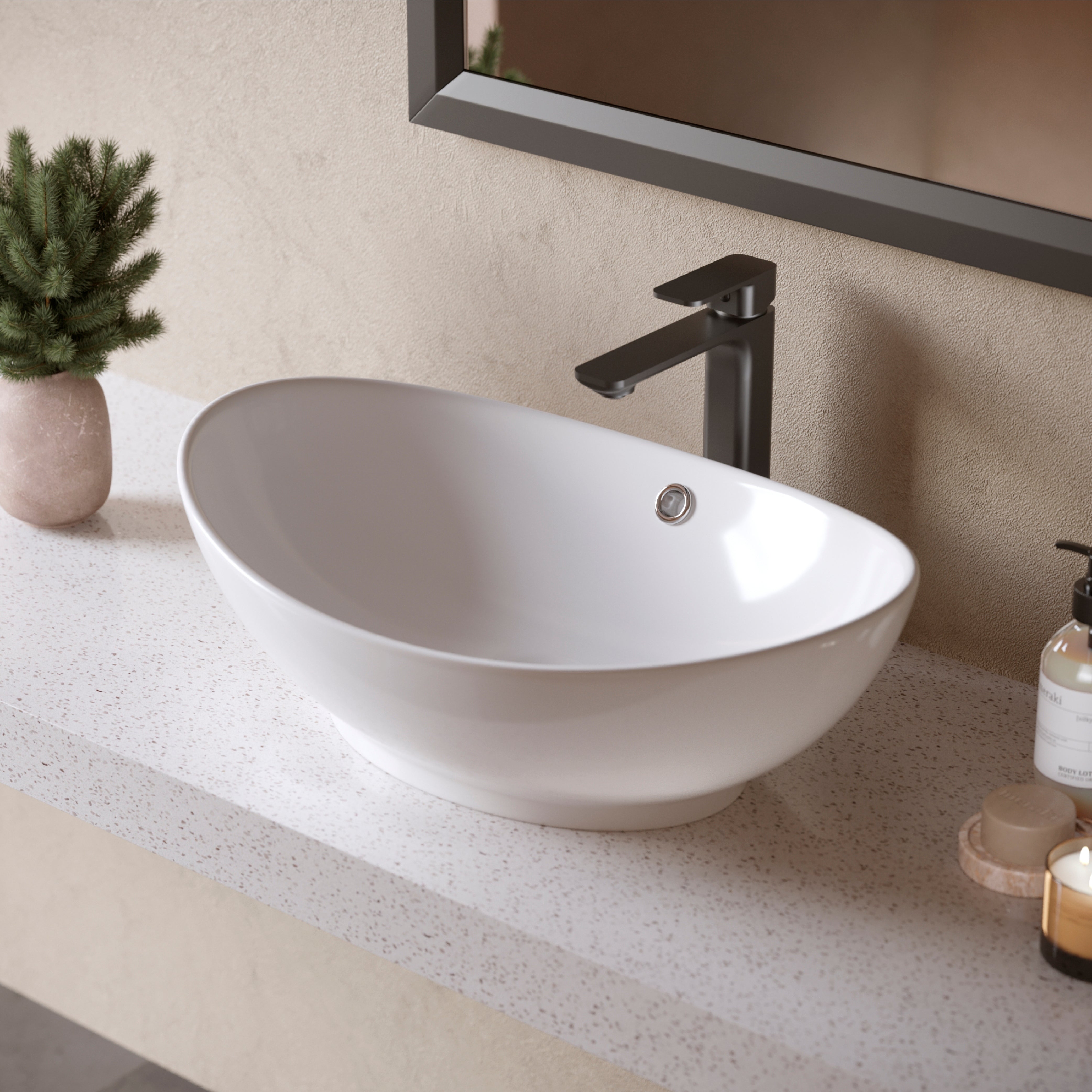 Alternate Image for Karran Venda 1.2 GPM Single Lever Handle Lead-free Brass ADA Bathroom Faucet, Vessel, Matte Black, KBF512MB