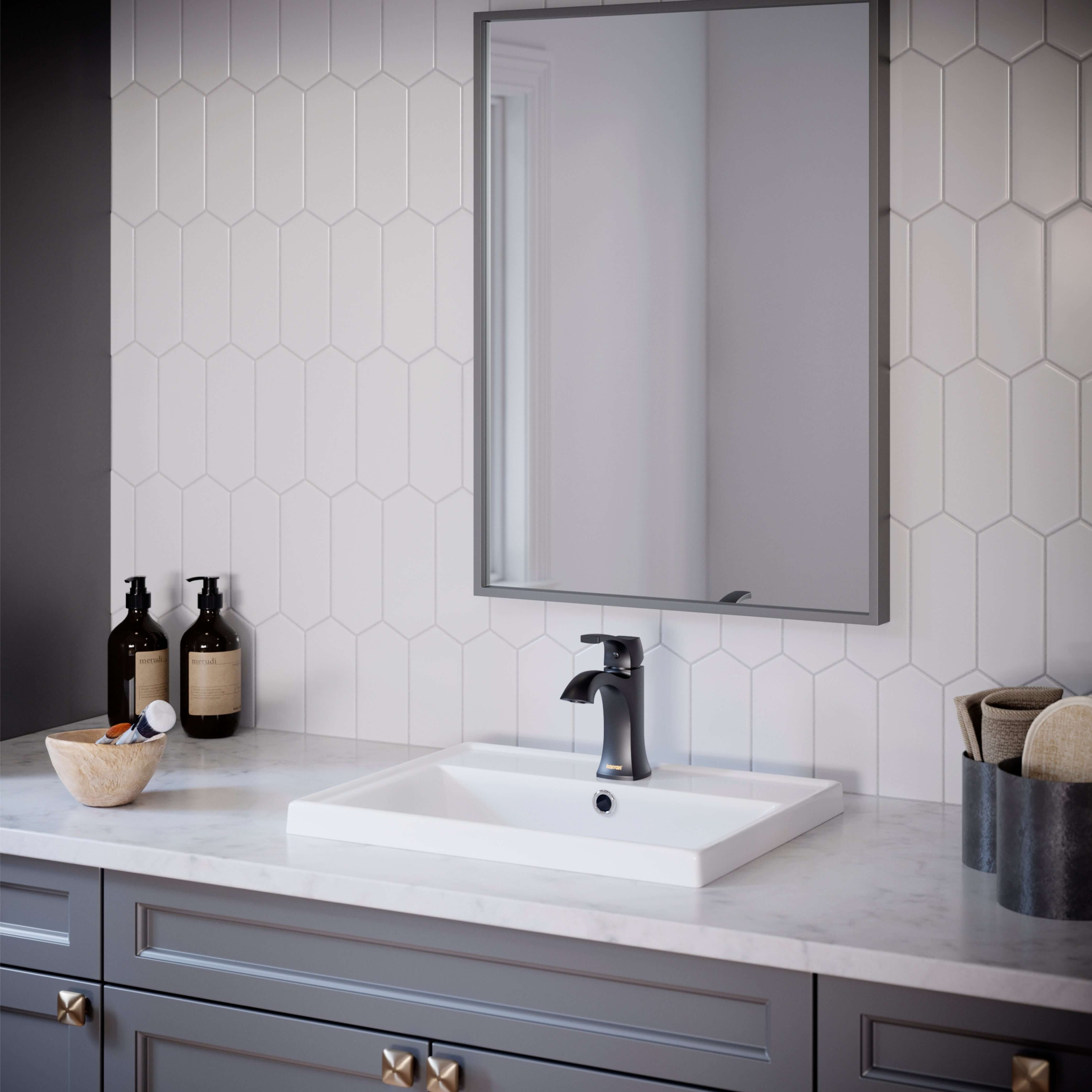 Alternate Image for Karran Randburg 1.2 GPM Single Lever Handle Lead-free Brass ADA Bathroom Faucet, Basin, Matte Black, KBF520MB