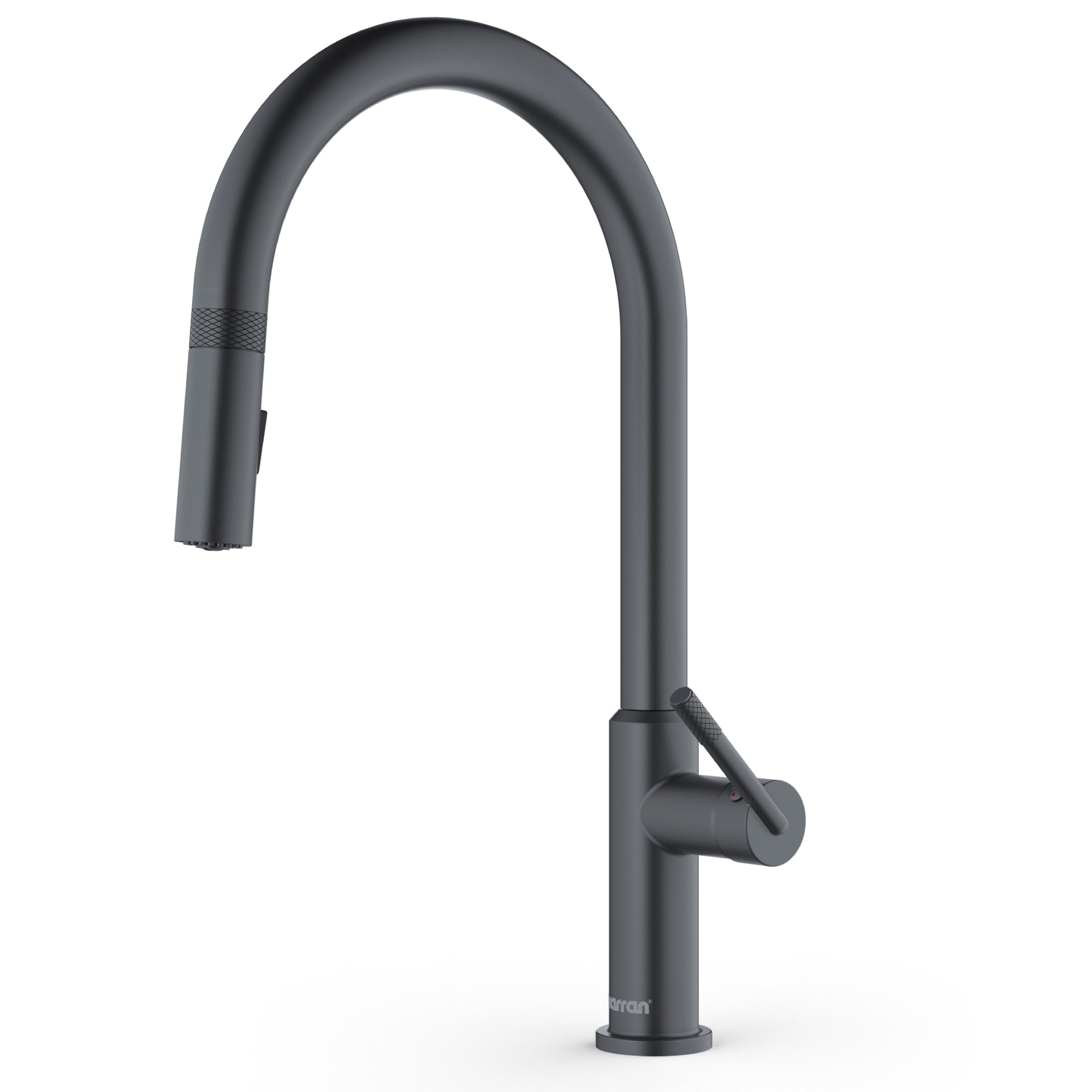 Karran Lagrange 1.8 GPM Single Lever Handle Lead-free Brass ADA Kitchen Faucet, Pull-Down Kitchen, Gunmetal Grey, KKF350GG