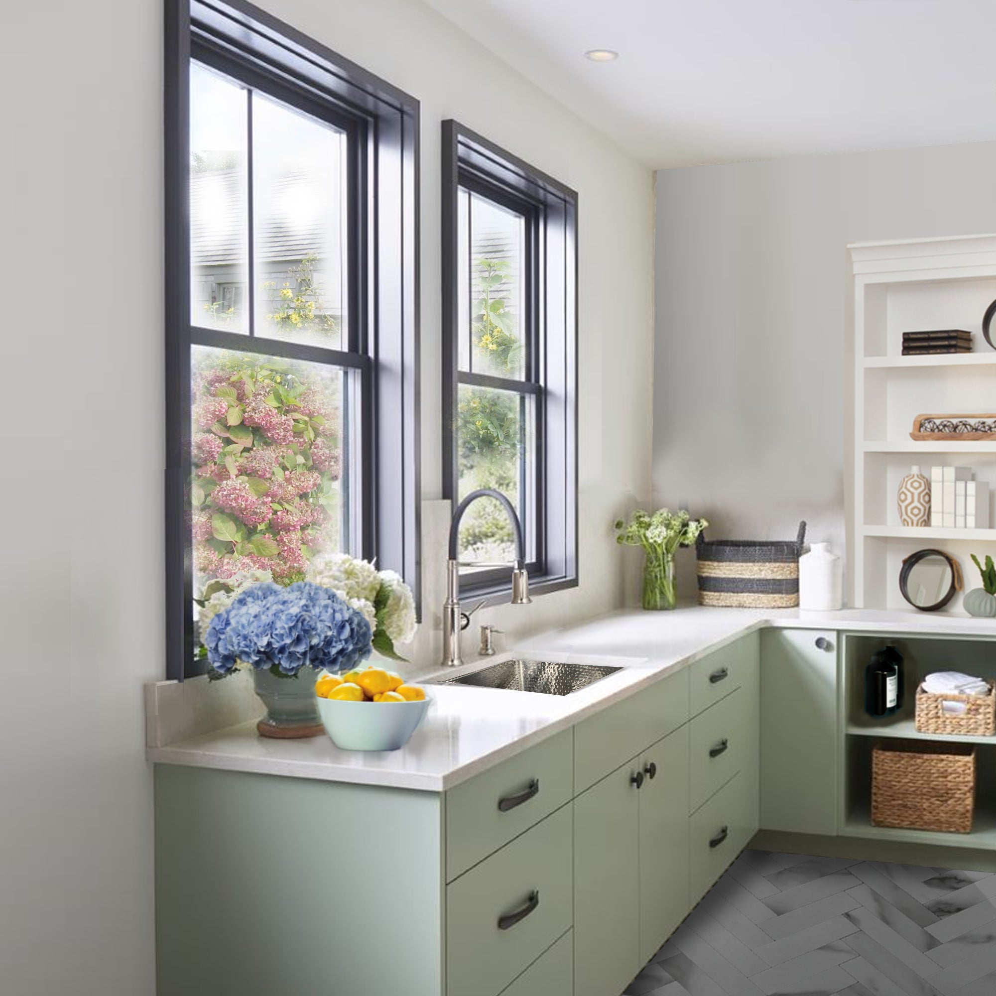 Alternate Image for Nantucket Sinks Brightwork Home 23" Undermount Stainless Steel Kitchen/Laundry Sink, 16 Gauge, KSSH2318-9