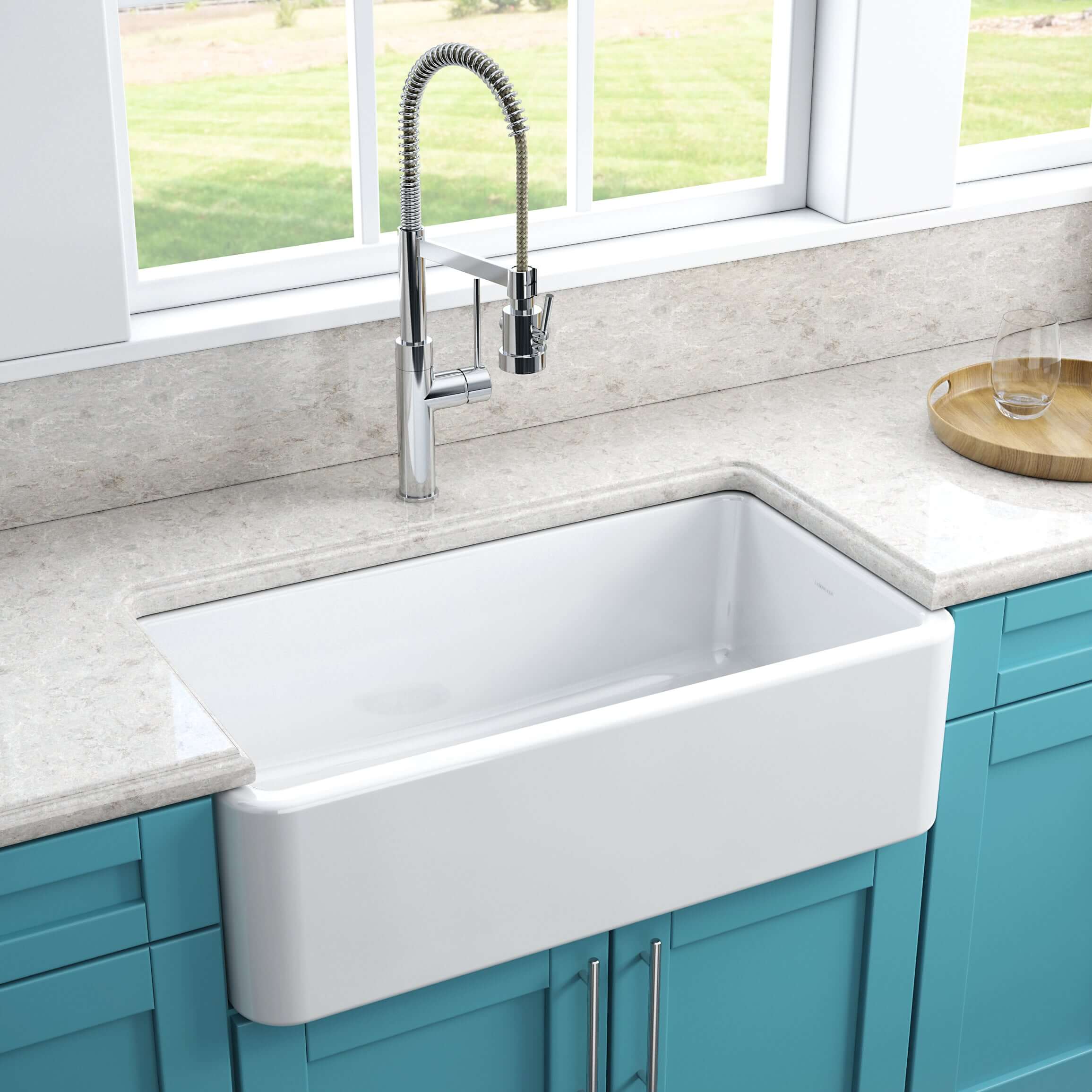 Buy Reversible Apron Front Fireclay Kitchen Sink