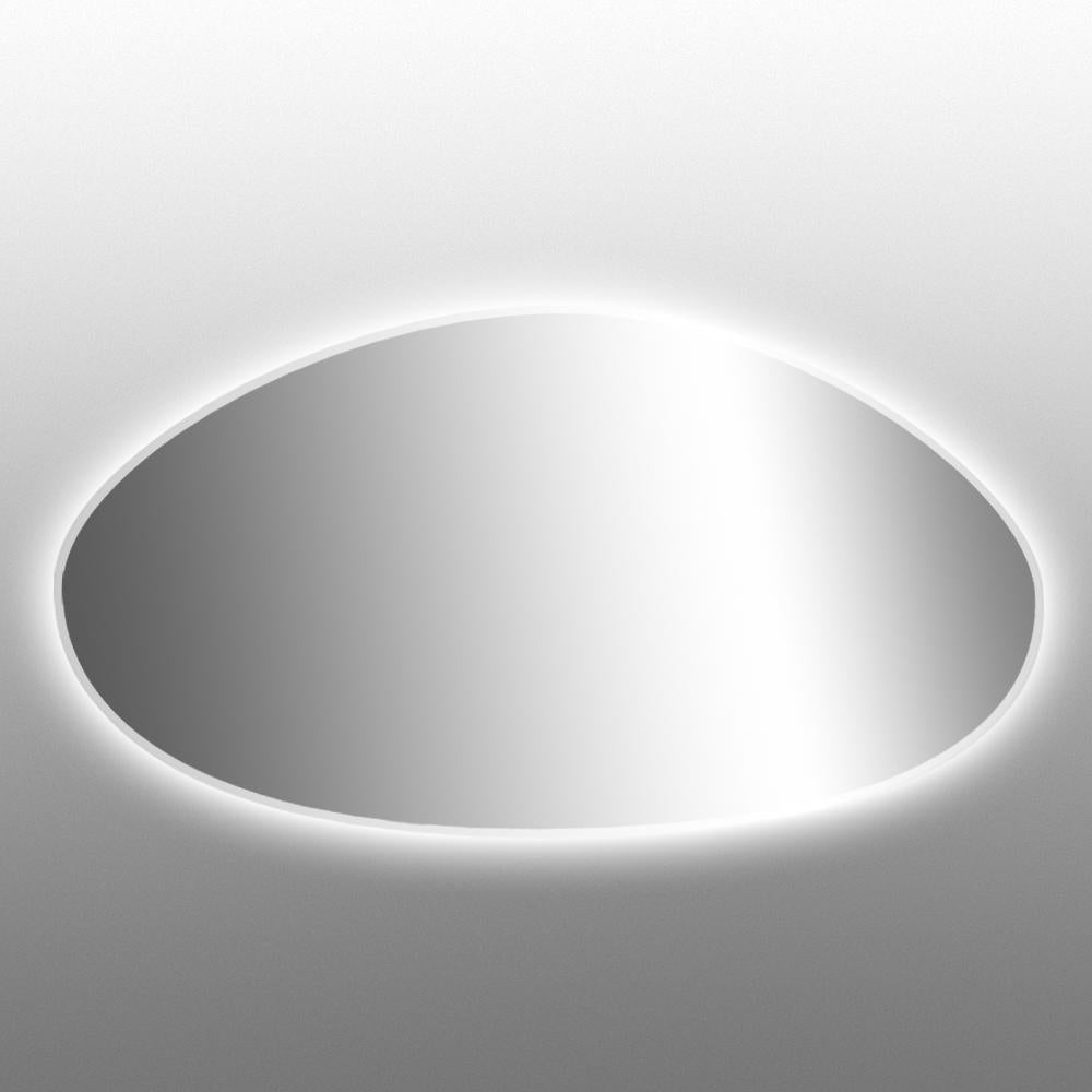 Latoscana 57" x 27.5" Modern Oval Wall Mirror, S654