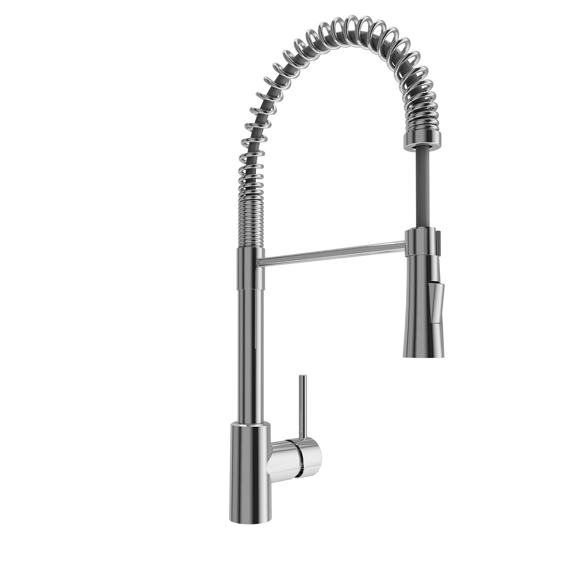 BOCCHI Livenza 1.75 GPM Brass Kitchen Faucet, Goose Neck, Chrome, 2020 0001 CH