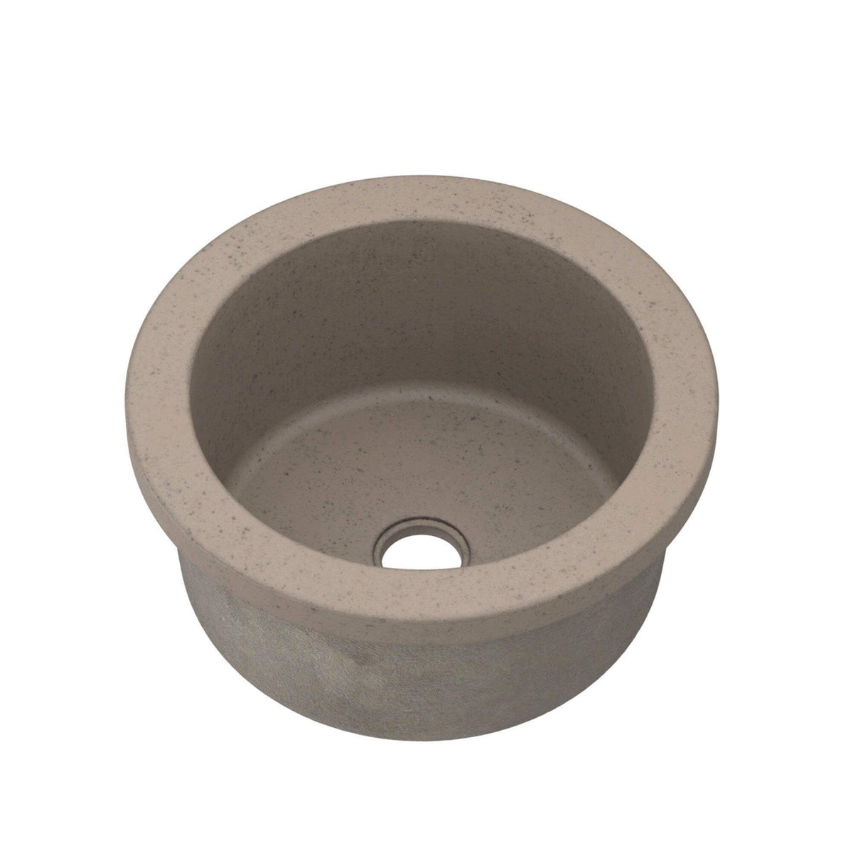 Alternate Image for Native Trails Malibu 14" NativeStone Concrete Bar/Prep Sink, Earth, NSB1407-E