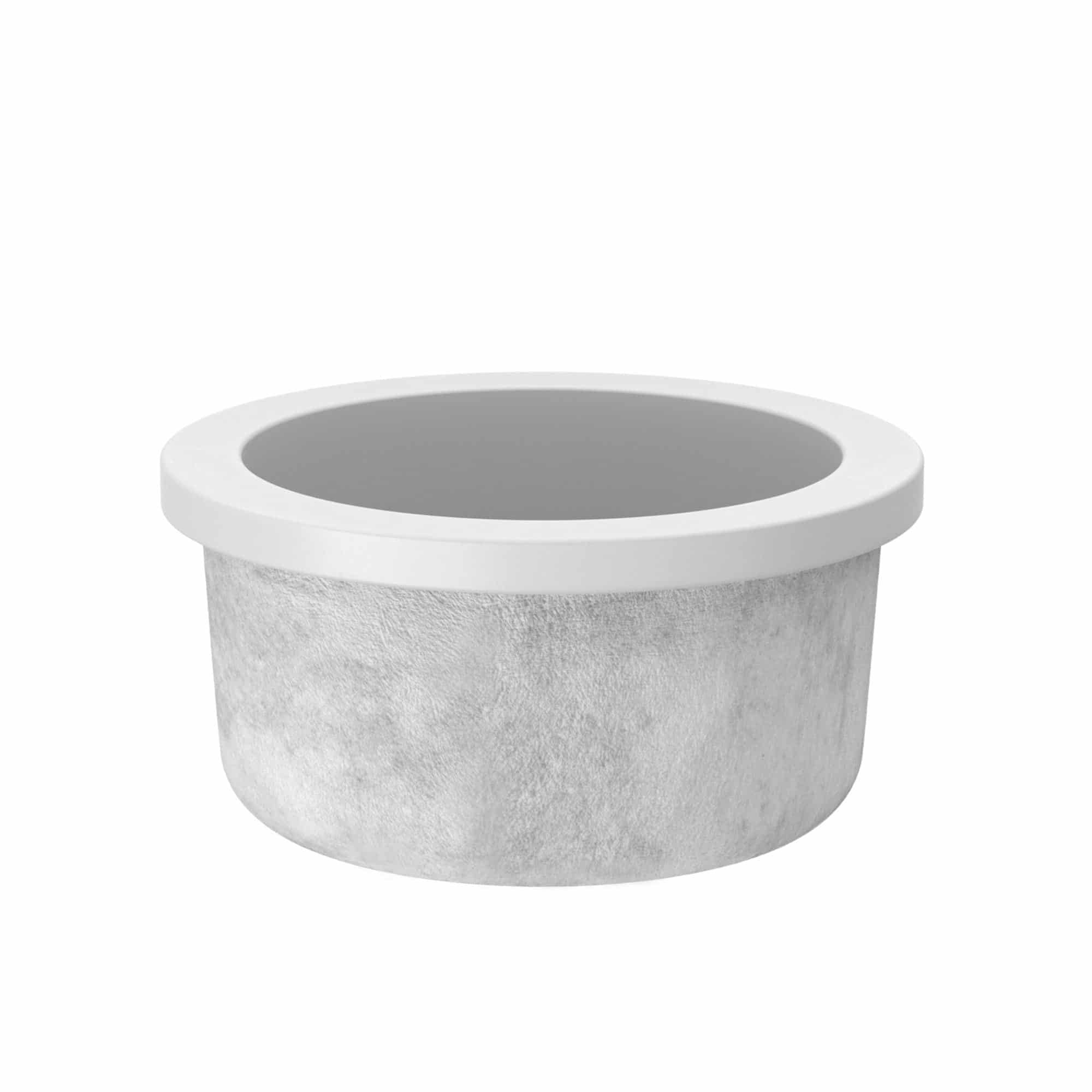 Alternate Image for Native Trails Malibu 14" NativeStone Concrete Bar/Prep Sink, Pearl, NSB1407-P