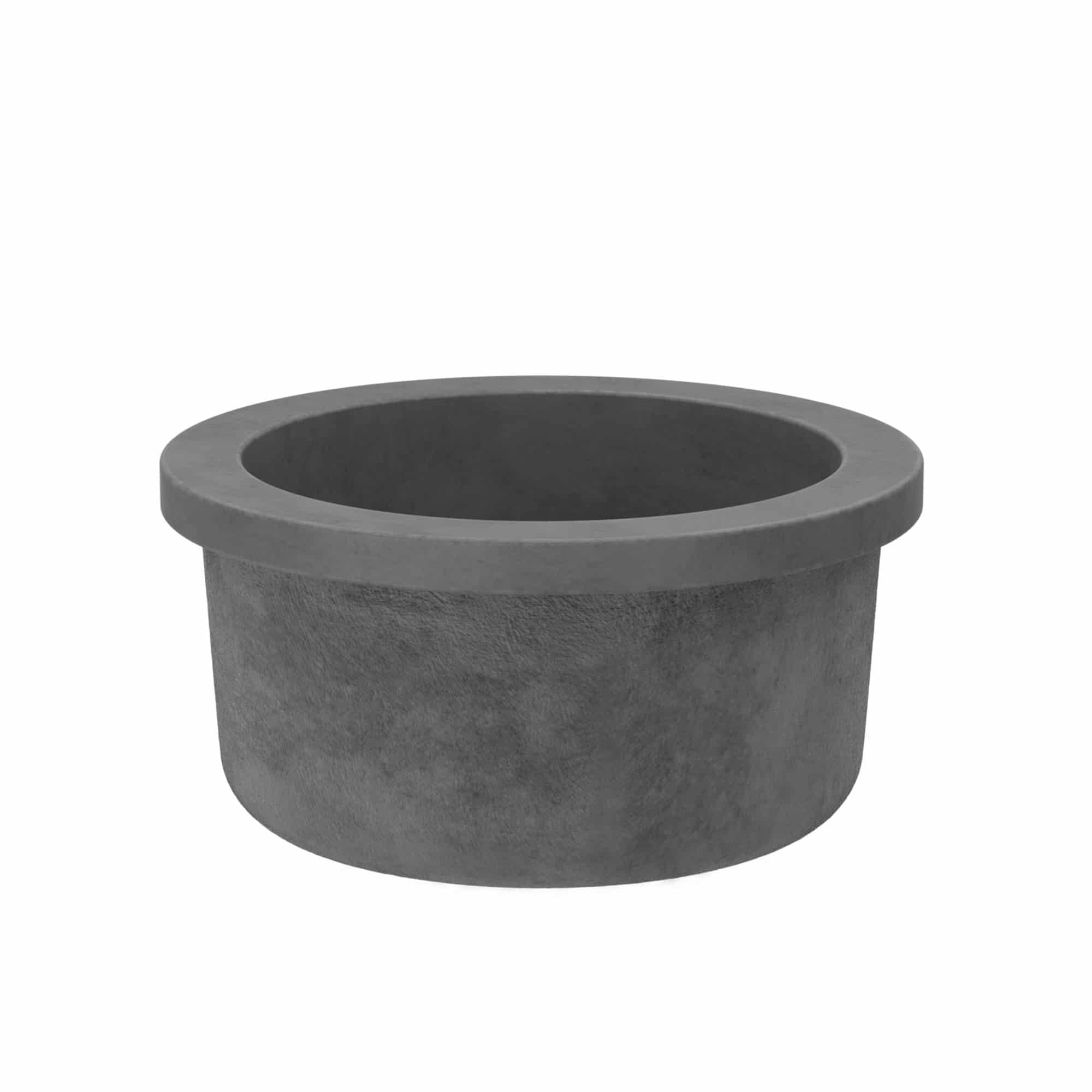 Alternate Image for Native Trails Malibu 14" NativeStone Concrete Bar/Prep Sink, Slate, NSB1407-S