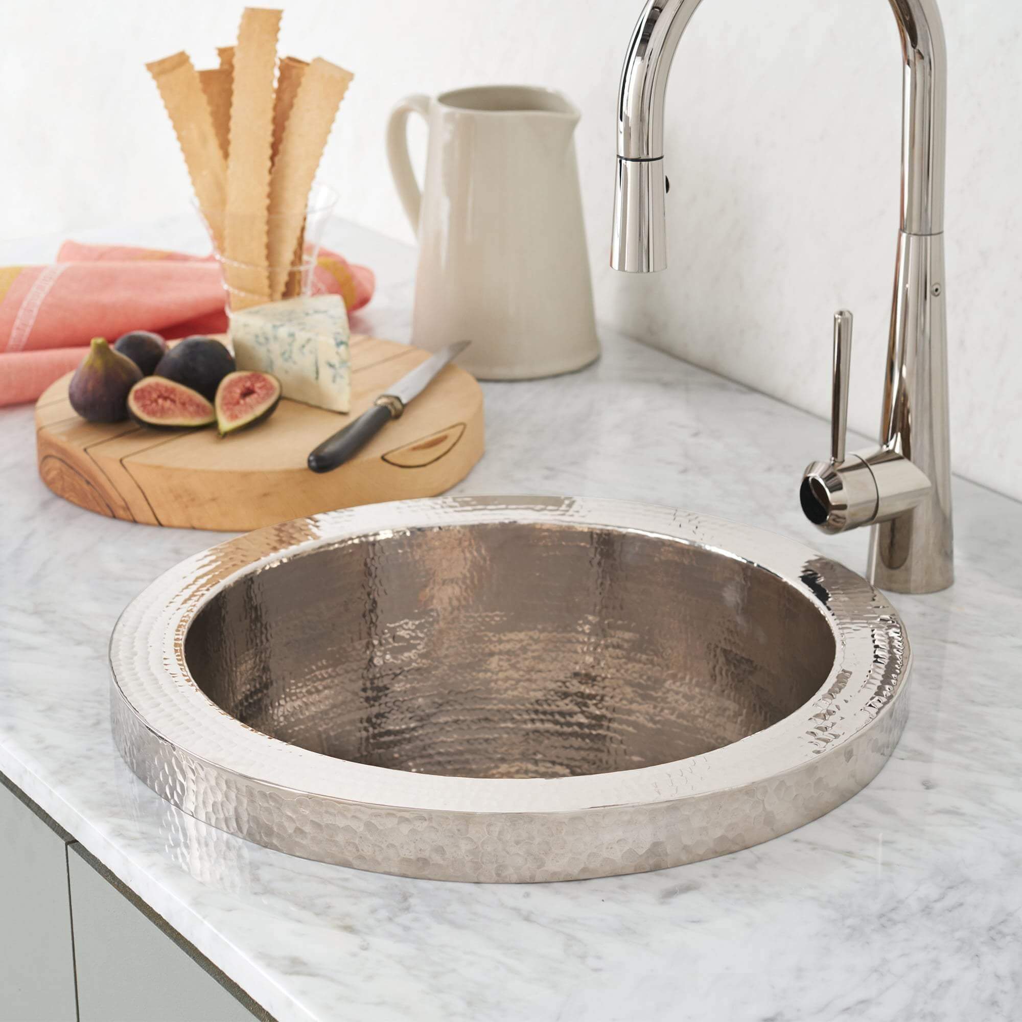 Alternate Image for Native Trails Mojito 16" Nickel Bar/Prep Sink, Polished Nickel, CPS816