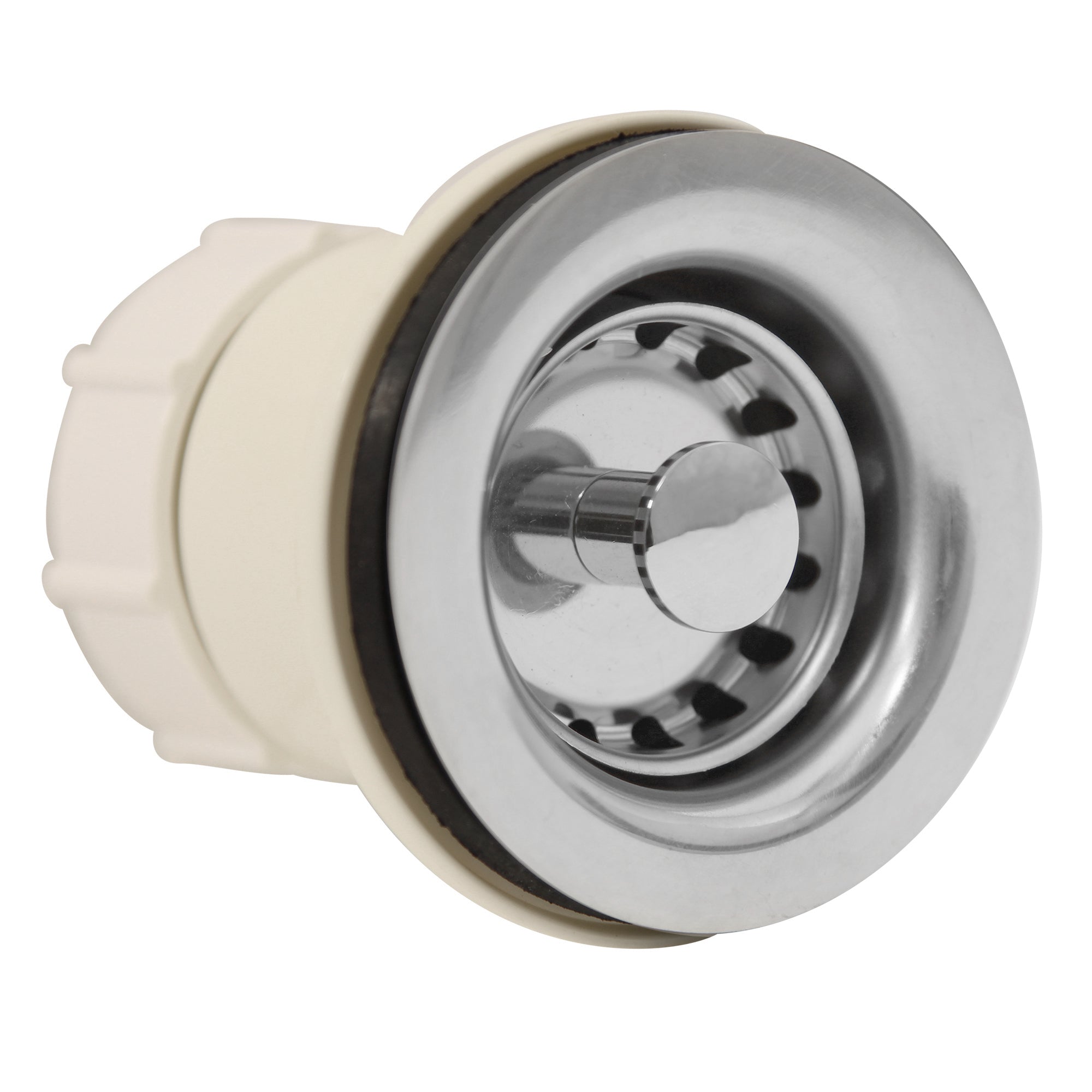 Alternate Image for Nantucket Sinks Junior Duo Bar Sink Drain In Stainless Steel NS-403SS