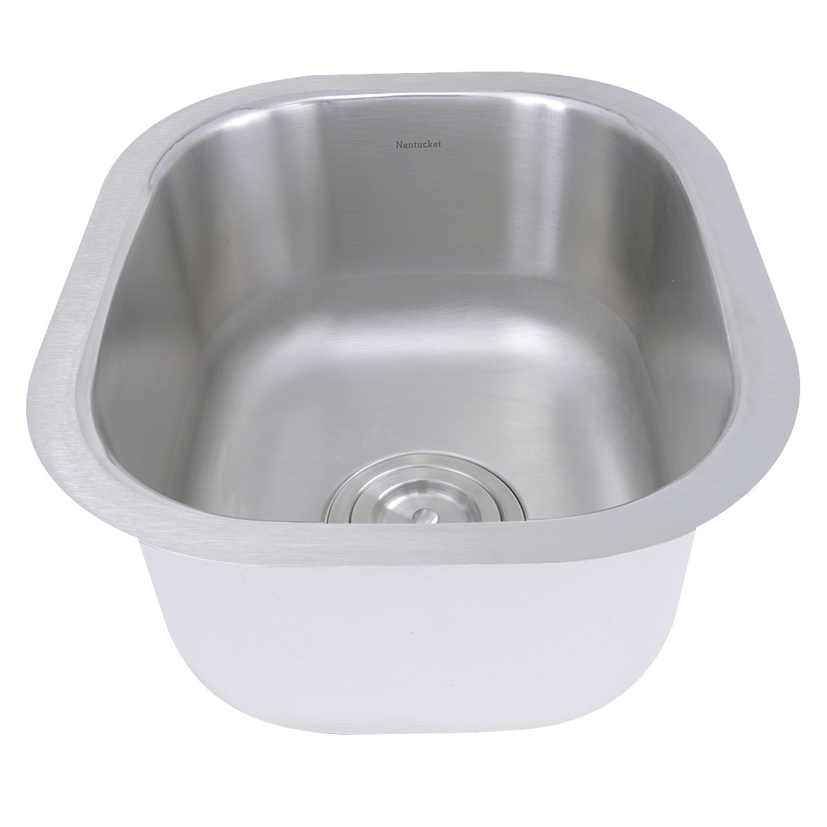 Alternate Image for Nantucket Sinks Quidnet 15" Rectangle 304 Stainless Steel Bar/Prep Sink with Accessories, NS1512