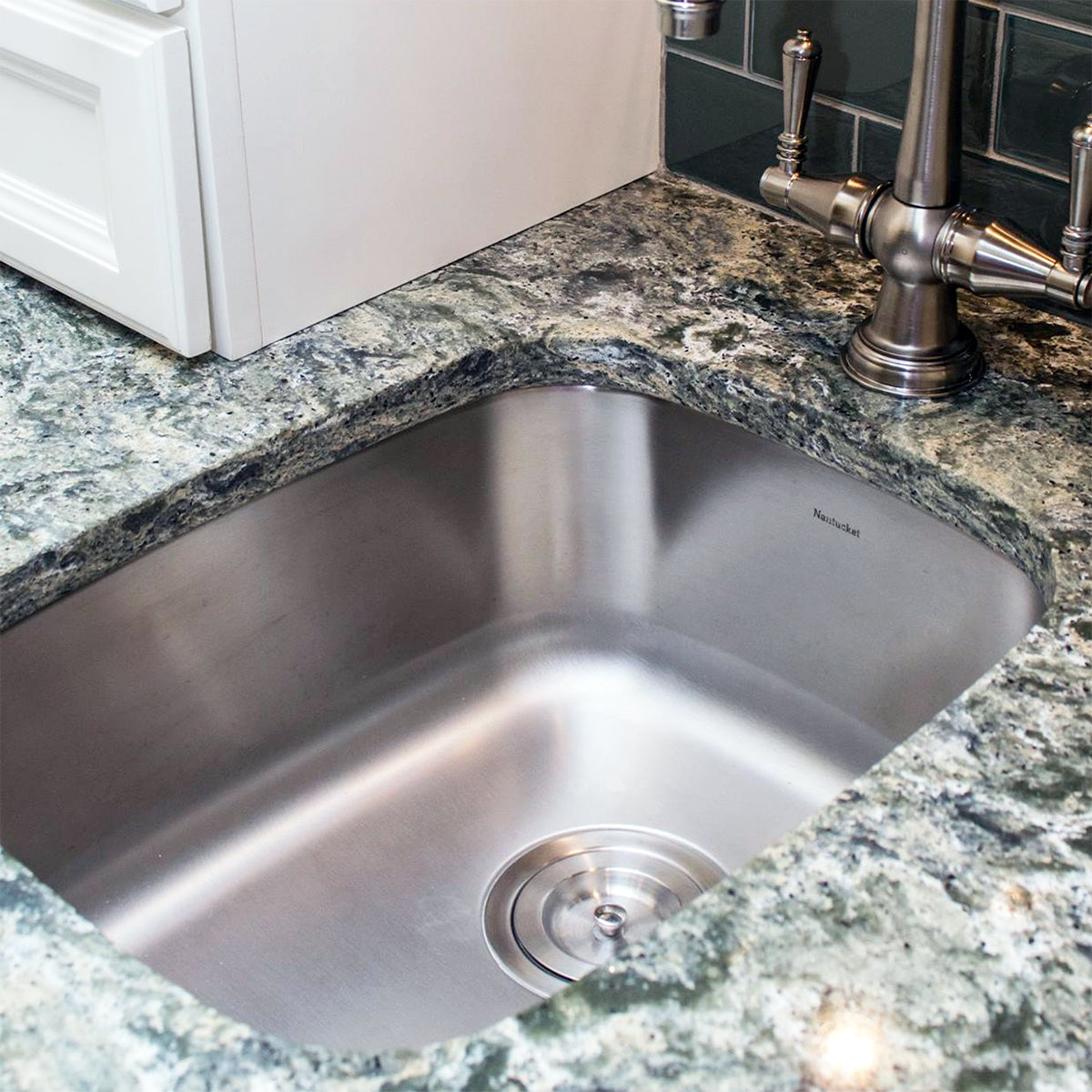 Alternate Image for Nantucket Sinks Quidnet 19" Stainless Steel Bar Sink, NS20