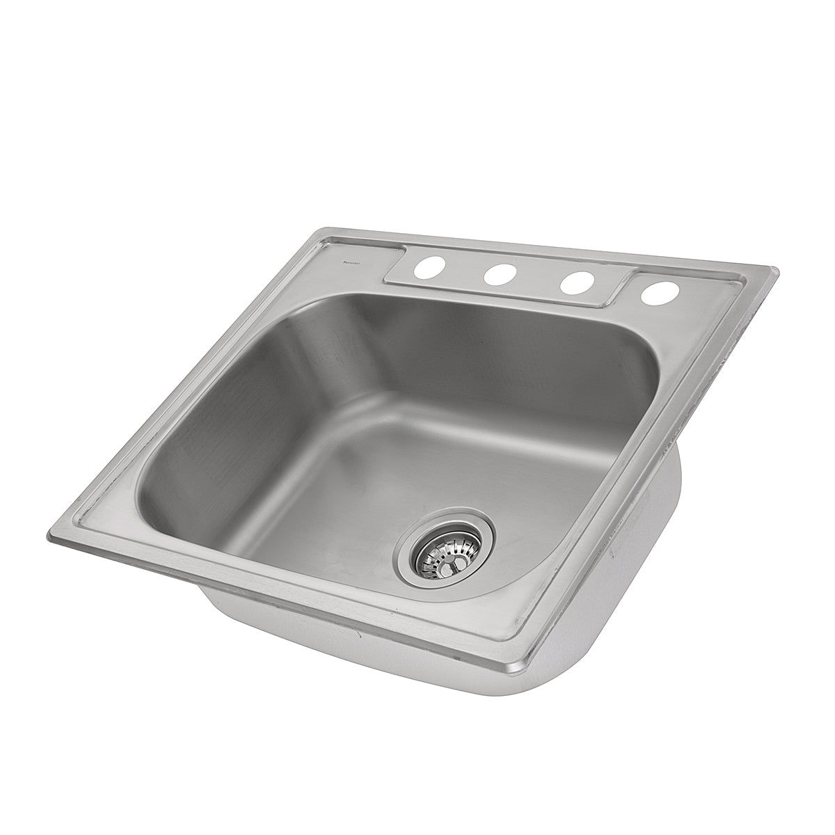 Alternate Image for Nantucket Sinks Madaket 25" Stainless Steel Kitchen Sink, 18 Gauge, NS2522-8