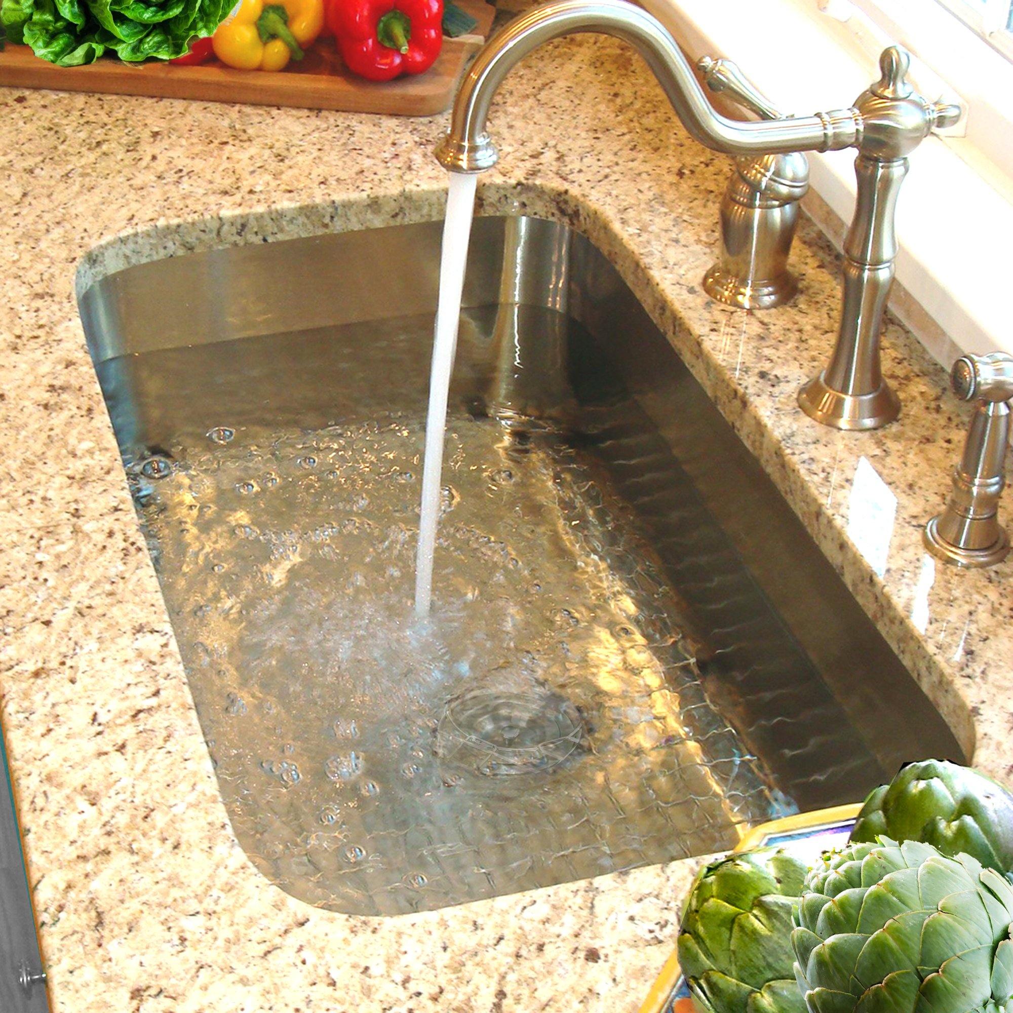 Nantucket Sinks Sconset 30" Undermount 304 Stainless Steel Kitchen Sink with Accessories, NS3018-10-16 - The Sink Boutique