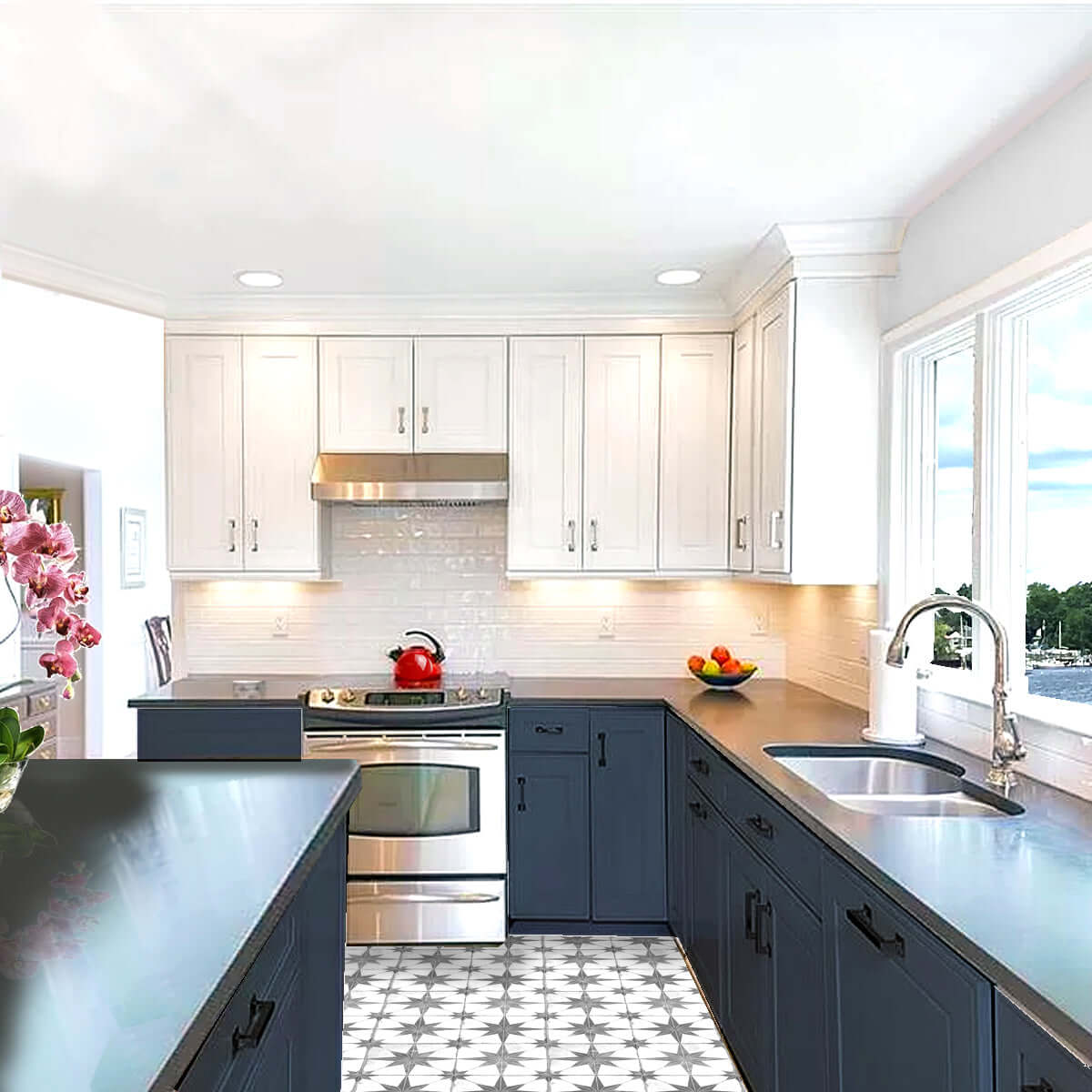 Alternate Image for Nantucket Sinks Sconset 32" Stainless Steel Kitchen Sink, 16 Gauge, NS3121-16