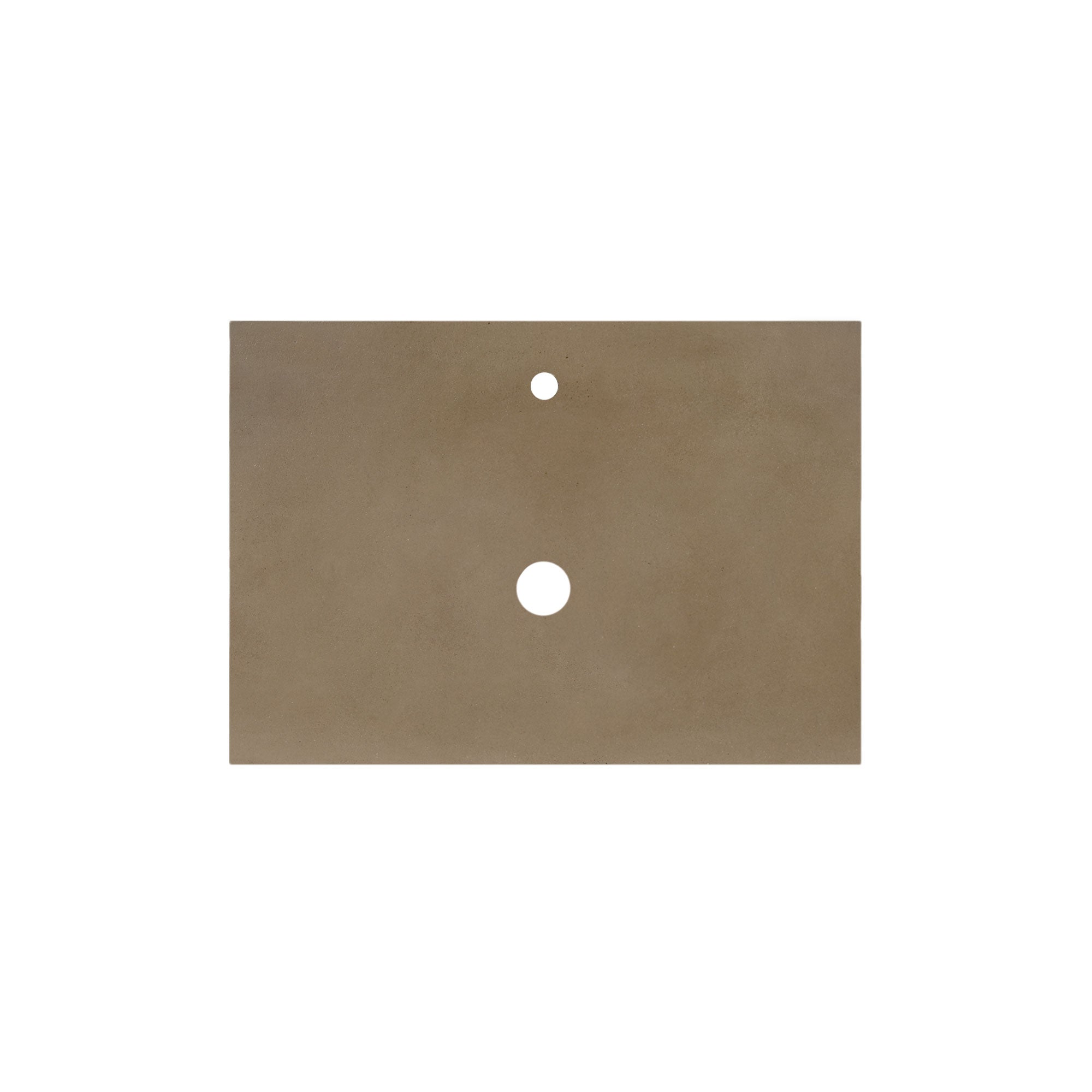 Native Trails 30" NativeStone Vanity Top in Earth- Vessel with Single Hole Cutout, NSV30-EV1
