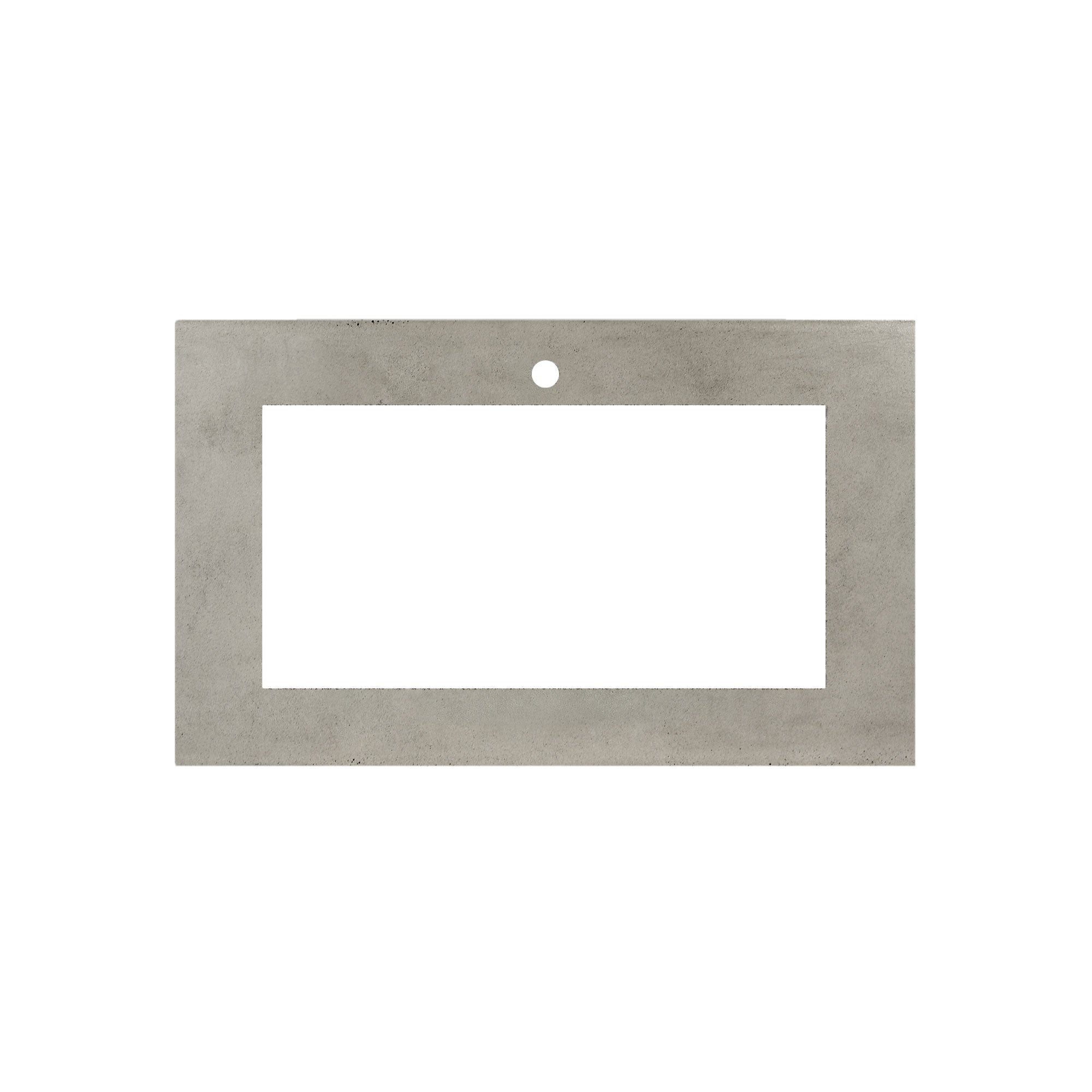Alternate Image for Native Trails 36" NativeStone Vanity Top, Ash, 28x14 Cutout for Trough with Single or No Faucet Hole, VT36-T2814-A-1
