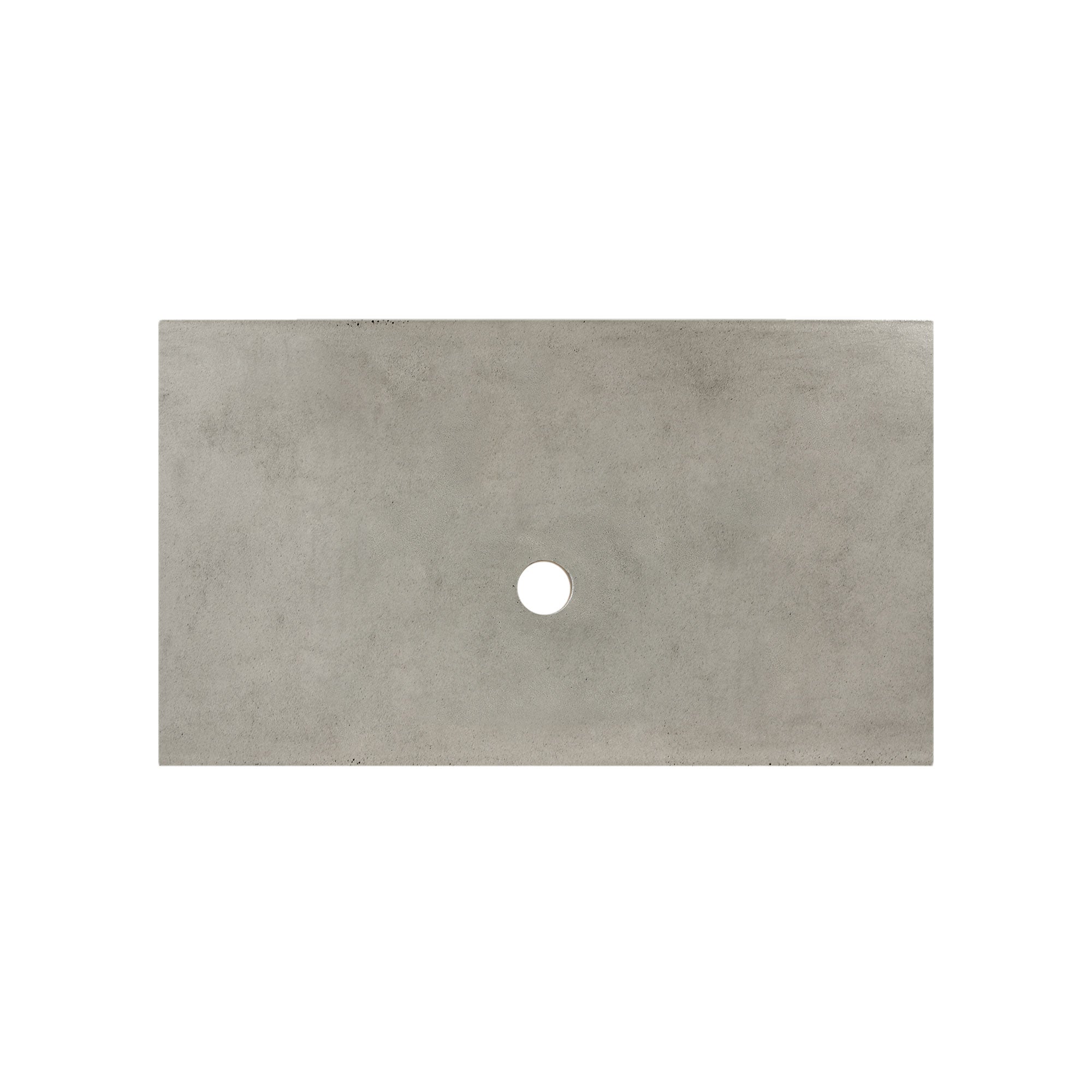 Native Trails 36" NativeStone Vanity Top in Ash- Vessel Cutout with No Faucet Hole, NSV36-AV