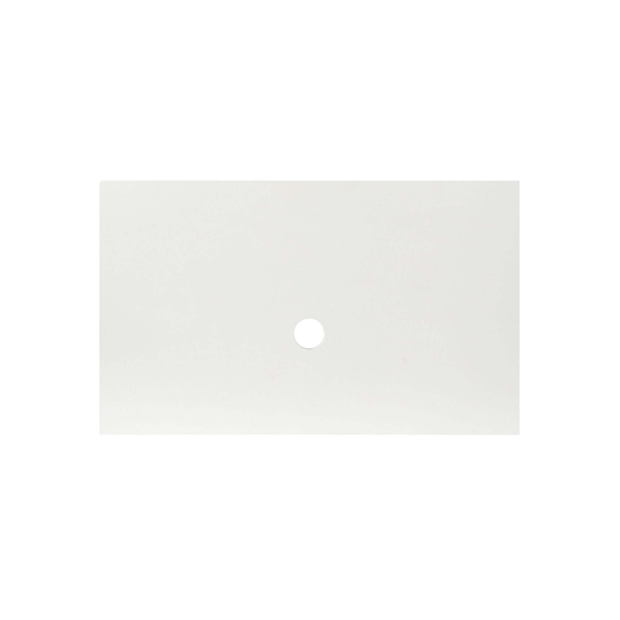 Native Trails 36" NativeStone Vanity Top in Pearl- Vessel Cutout with No Faucet Hole, NSV36-PV