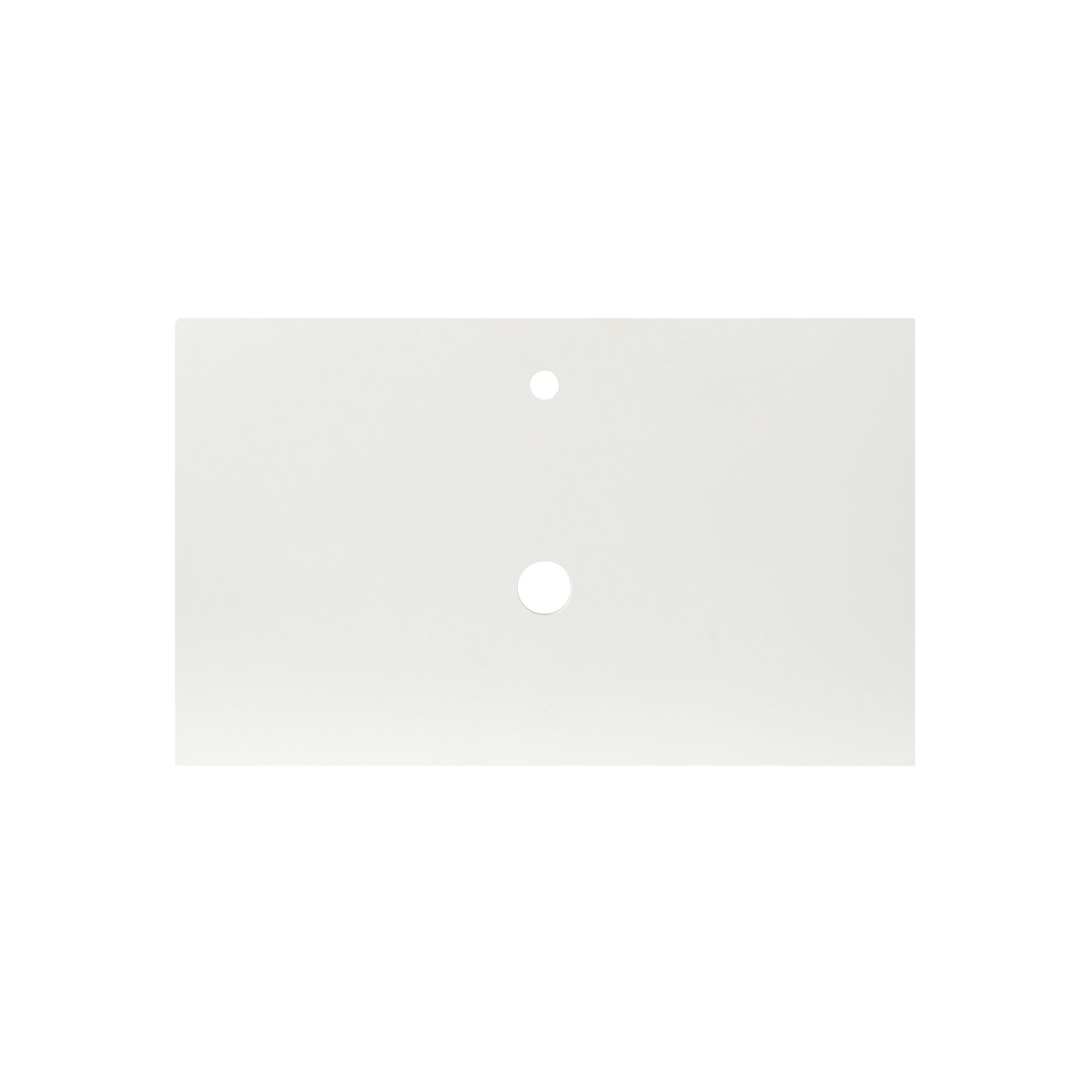 Native Trails 36" NativeStone Vanity Top in Pearl- Vessel with Single Hole Cutout, NSV36-PV1
