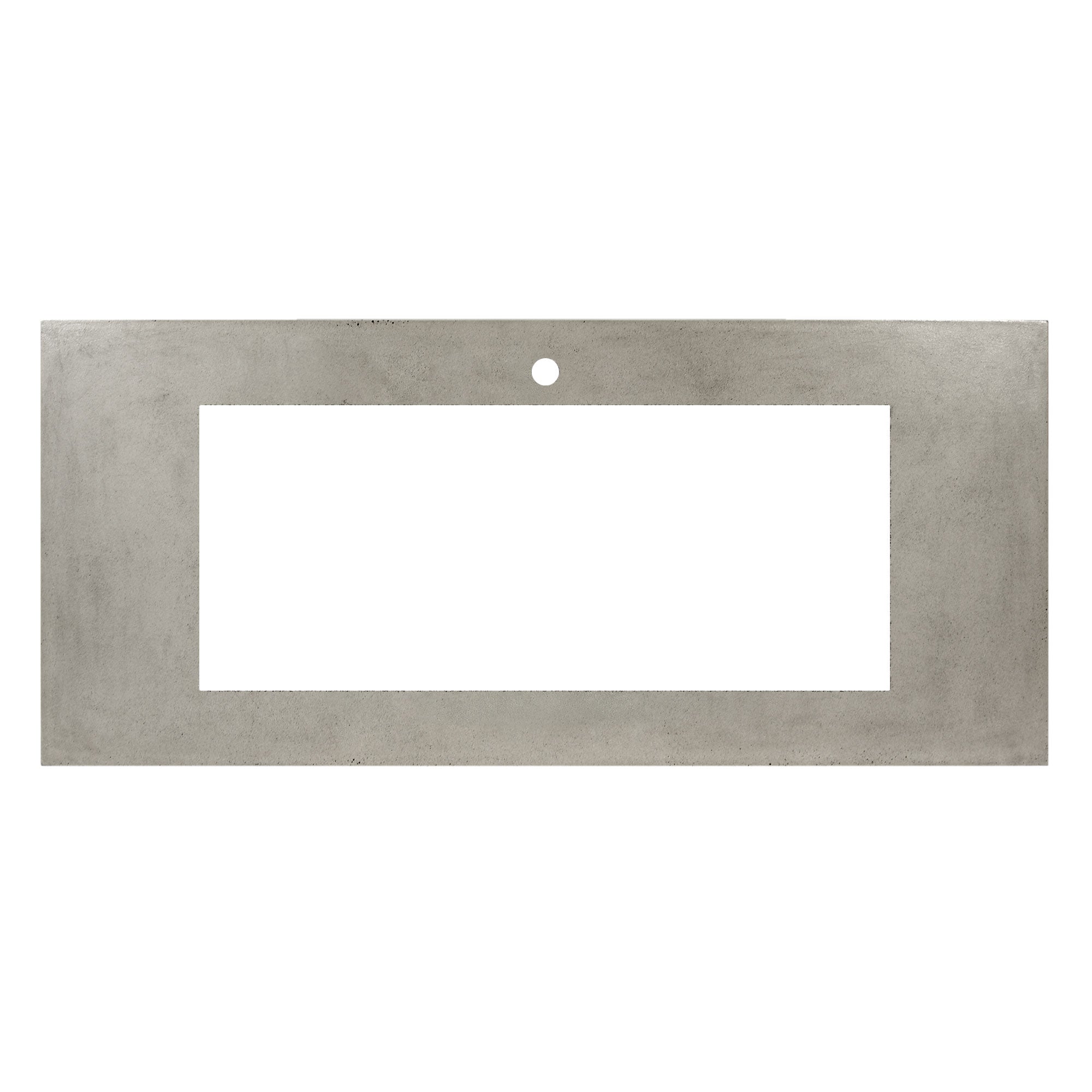 Native Trails 48" NativeStone Vanity Top in Ash- Trough with Single or No Faucet Hole, NSV48-AT