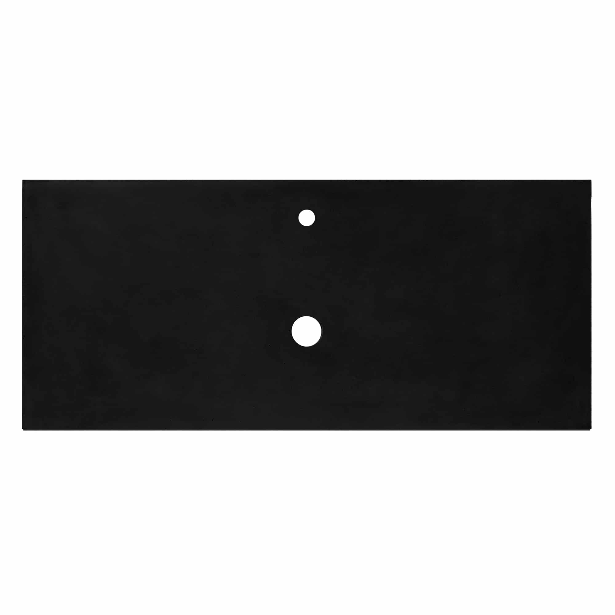 Native Trails 48" Native Stone ADA Vanity Top in Charcoal, Vessel with Single Hole Cutout, NSV48-CV1