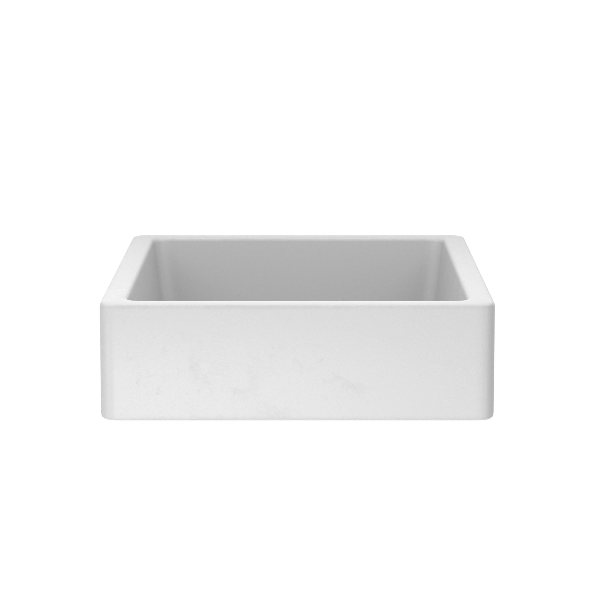 Alternate Image for Native Trails Nipomo 20" Rectangle NativeStone Concrete Farmhouse Bathroom Sink, Pearl, NSL1915-P