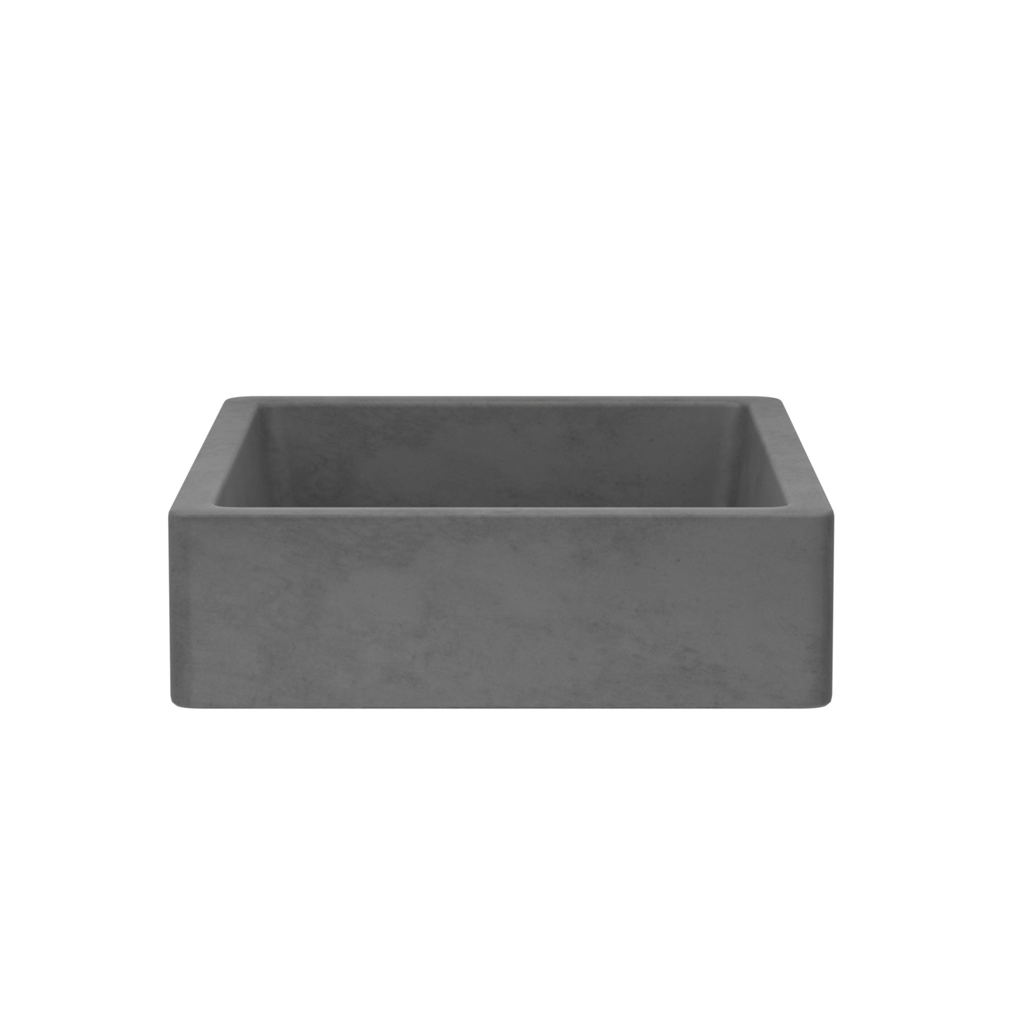 Alternate Image for Native Trails Nipomo 20" Rectangle NativeStone Concrete Farmhouse Bathroom Sink, Slate, NSL1915-S