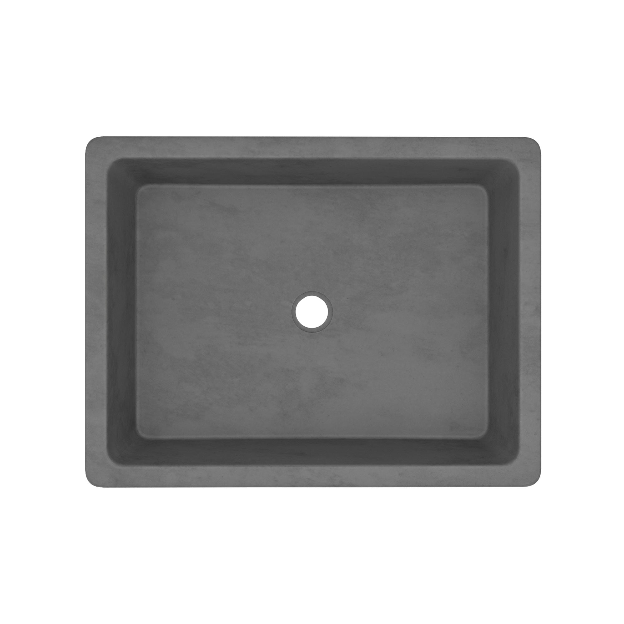 Alternate Image for Native Trails Nipomo 20" Rectangle NativeStone Concrete Farmhouse Bathroom Sink, Slate, NSL1915-S