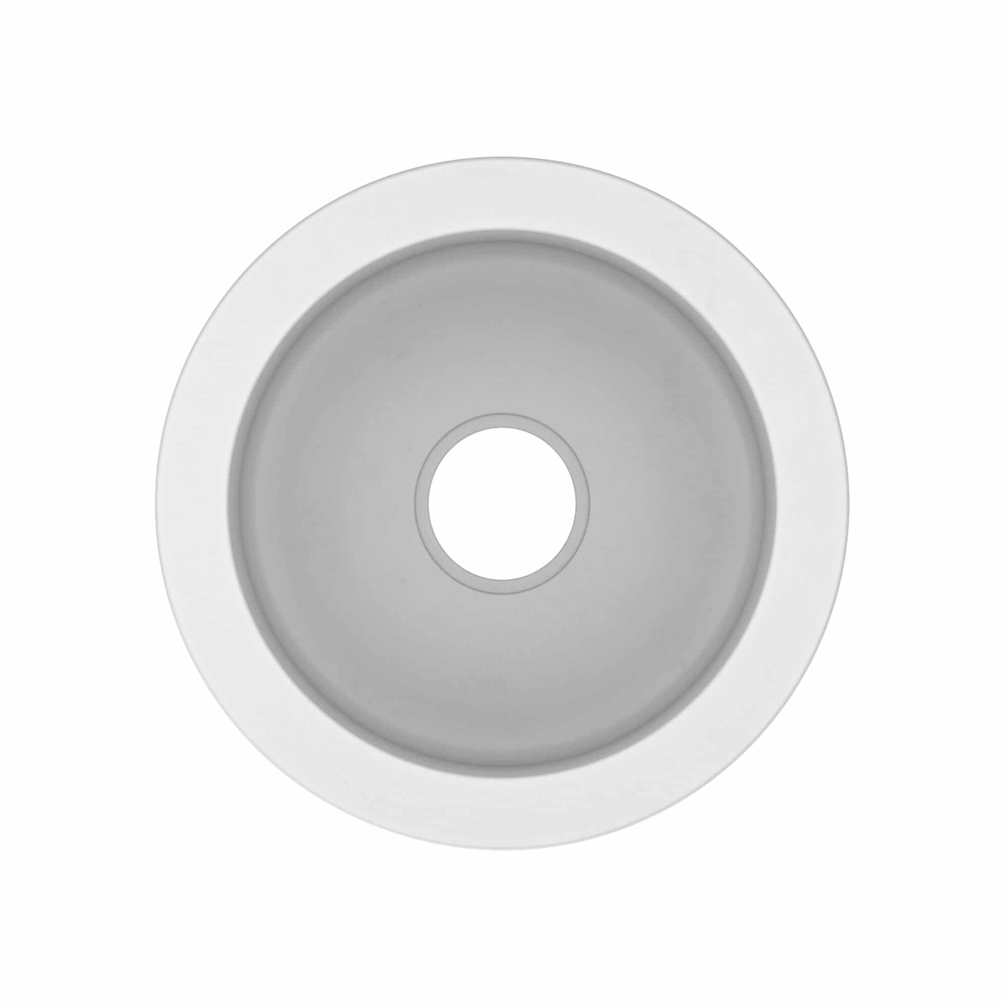 Alternate Image for Native Trails Olivos 16" NativeStone Concrete Bar/Prep Sink, Pearl, NSB1607-P