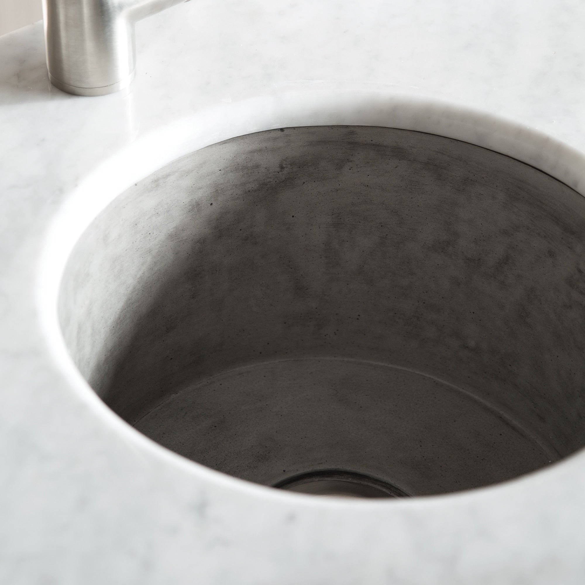 Alternate Image for Native Trails Olivos 16" NativeStone Concrete Bar/Prep Sink, Ash, NSB1607-A