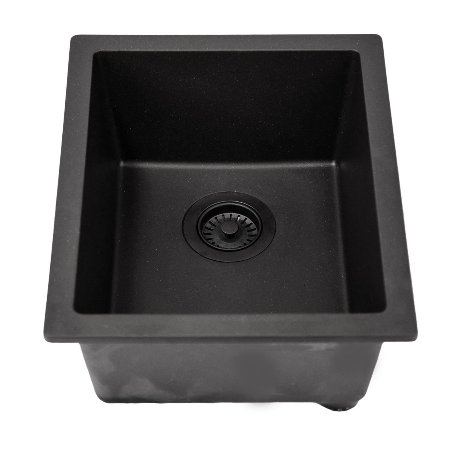 3.5KD-GCMB  Matte Black Basket Strainer Kitchen Drain