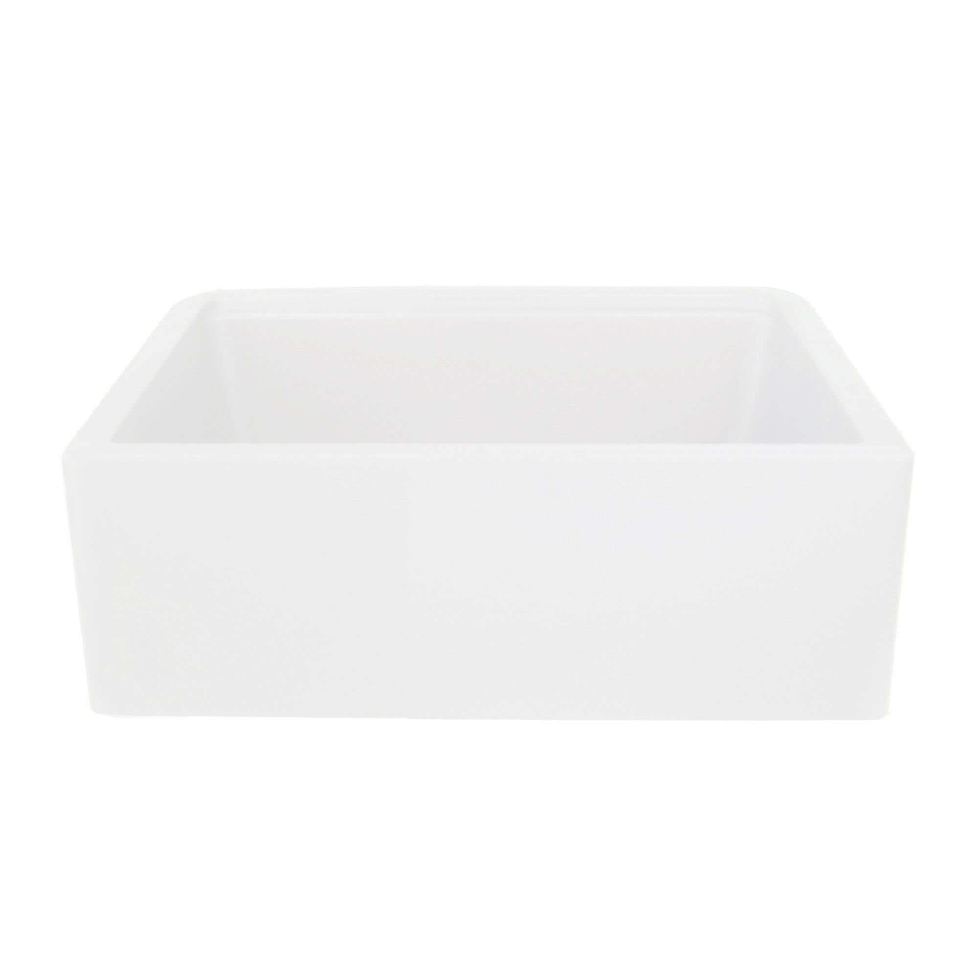 Alternate Image for Nantucket Sinks Rockport 30" Granite Composite Workstation Farmhouse Sink with Accessories, White, PR3020-APS-W