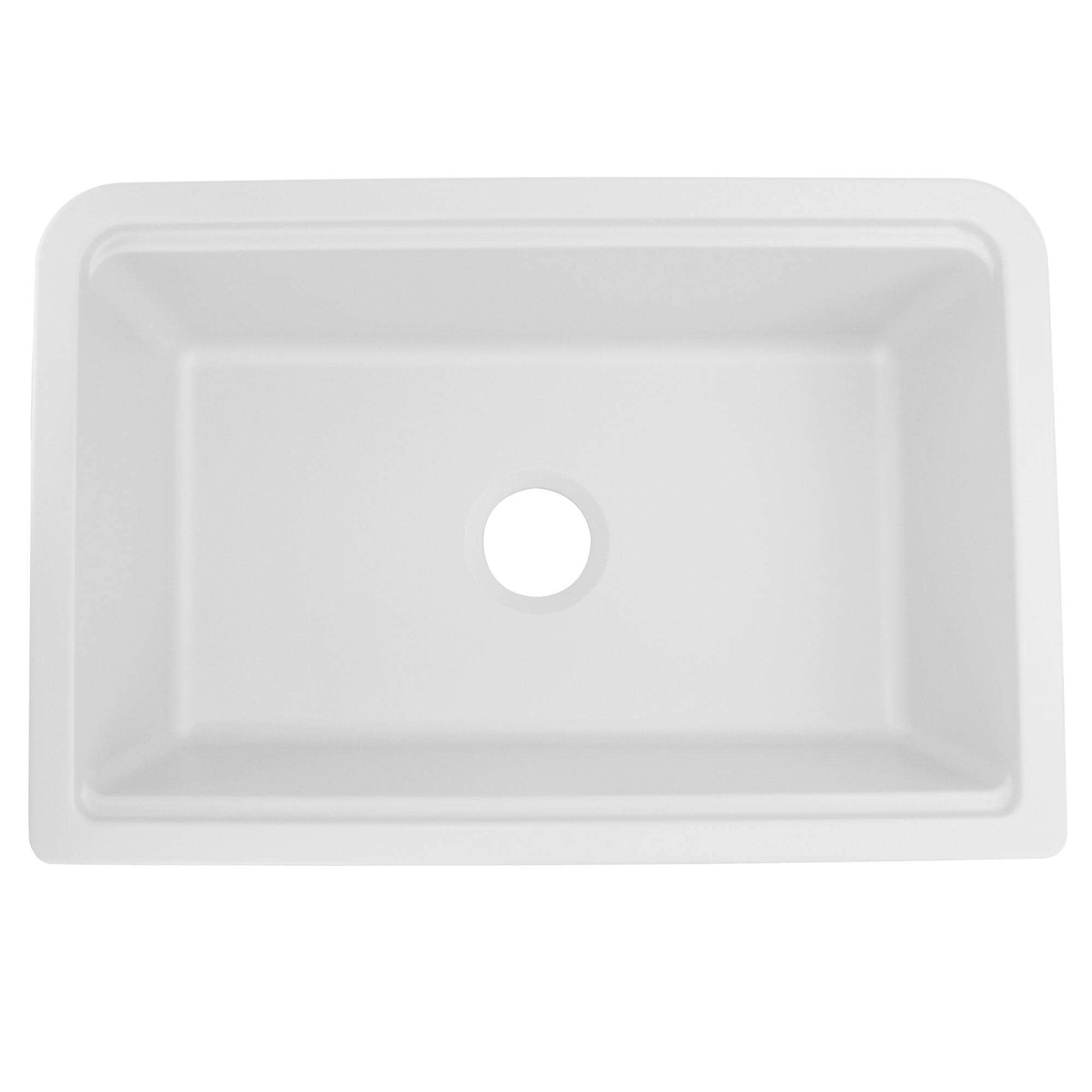 Alternate Image for Nantucket Sinks Rockport 30" Granite Composite Workstation Farmhouse Sink with Accessories, White, PR3020-APS-W
