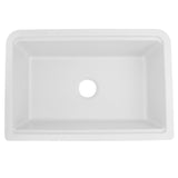 Nantucket Sinks Plymouth 30" Granite Composite Workstation Farmhouse Sink with Accessories, White, PR3020-APS-W - The Sink Boutique