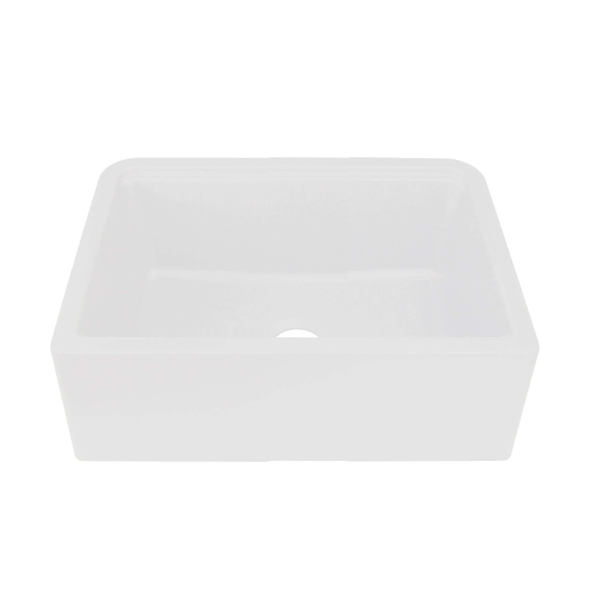 Alternate Image for Nantucket Sinks Rockport 30" Granite Composite Workstation Farmhouse Sink with Accessories, White, PR3020-APS-W