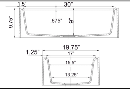 Alternate Image for Nantucket Sinks Rockport 33" Granite Composite Workstation Farmhouse Sink with Accessories, Black, PR3320-APS-BL