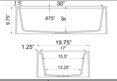 Alternate Image for Nantucket Sinks Rockport 33" Granite Composite Workstation Farmhouse Sink with Accessories, Brown, PR3320-APS-BR