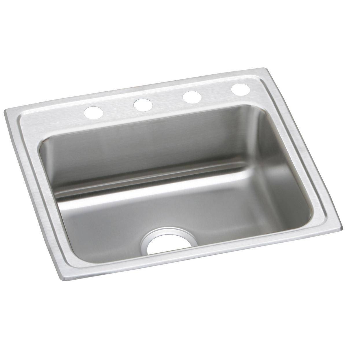 Alternate Image for Elkay Celebrity 25" Stainless Steel Kitchen Sink, 20 Gauge, Brushed Satin, 3 Faucet Hole, PSR25213