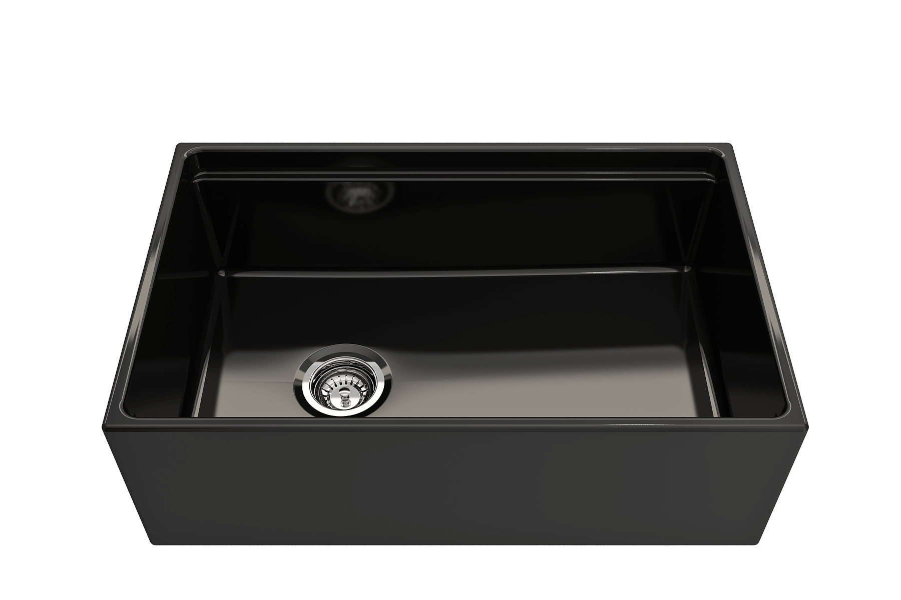 Alternate Image for BOCCHI Contempo 30" Fireclay Workstation Farmhouse Sink with Accessories, Black, 1344-005-0120