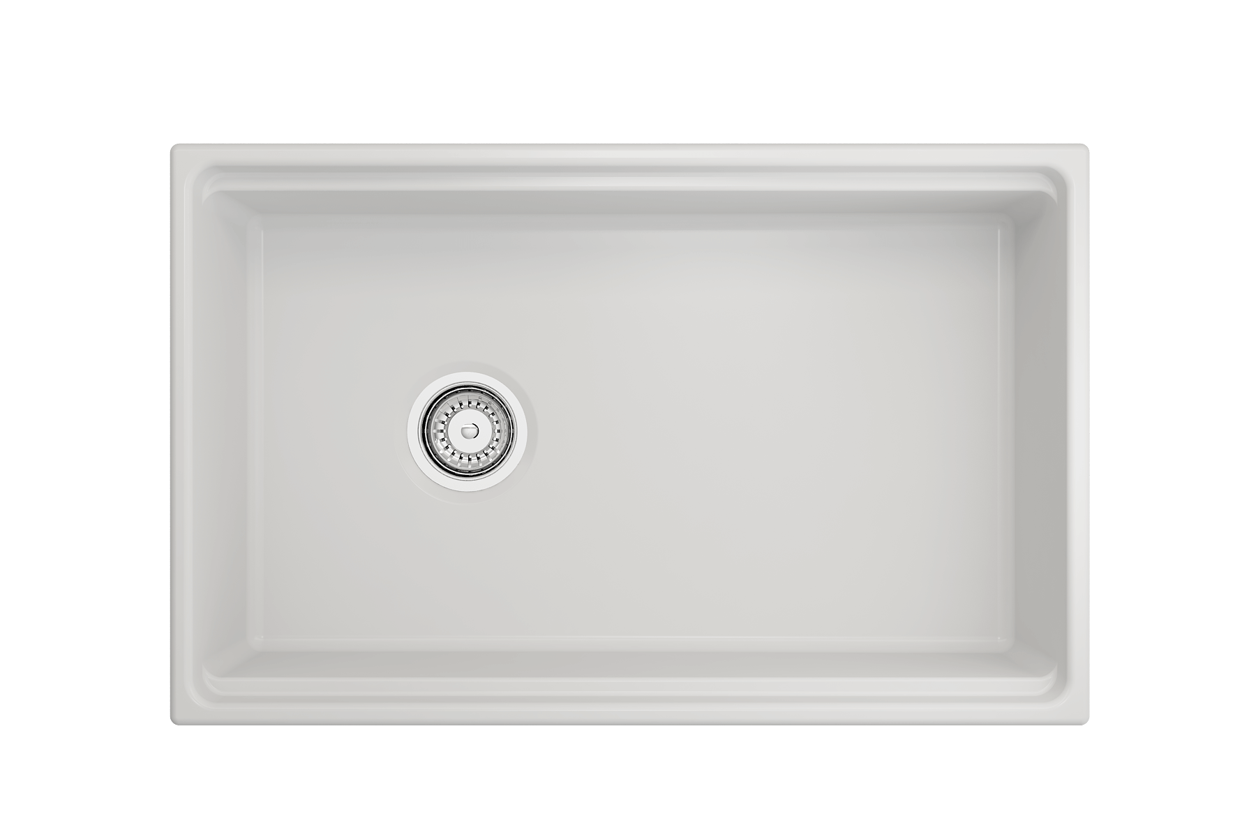 Alternate Image for BOCCHI Contempo 30" Fireclay Workstation Farmhouse Sink with Accessories, Matte White, 1344-002-0120