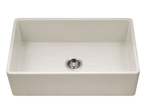 Alternate Image for Houzer Platus 33" Fireclay Farmhouse Sink, Biscuit, PTG-4318 BQ