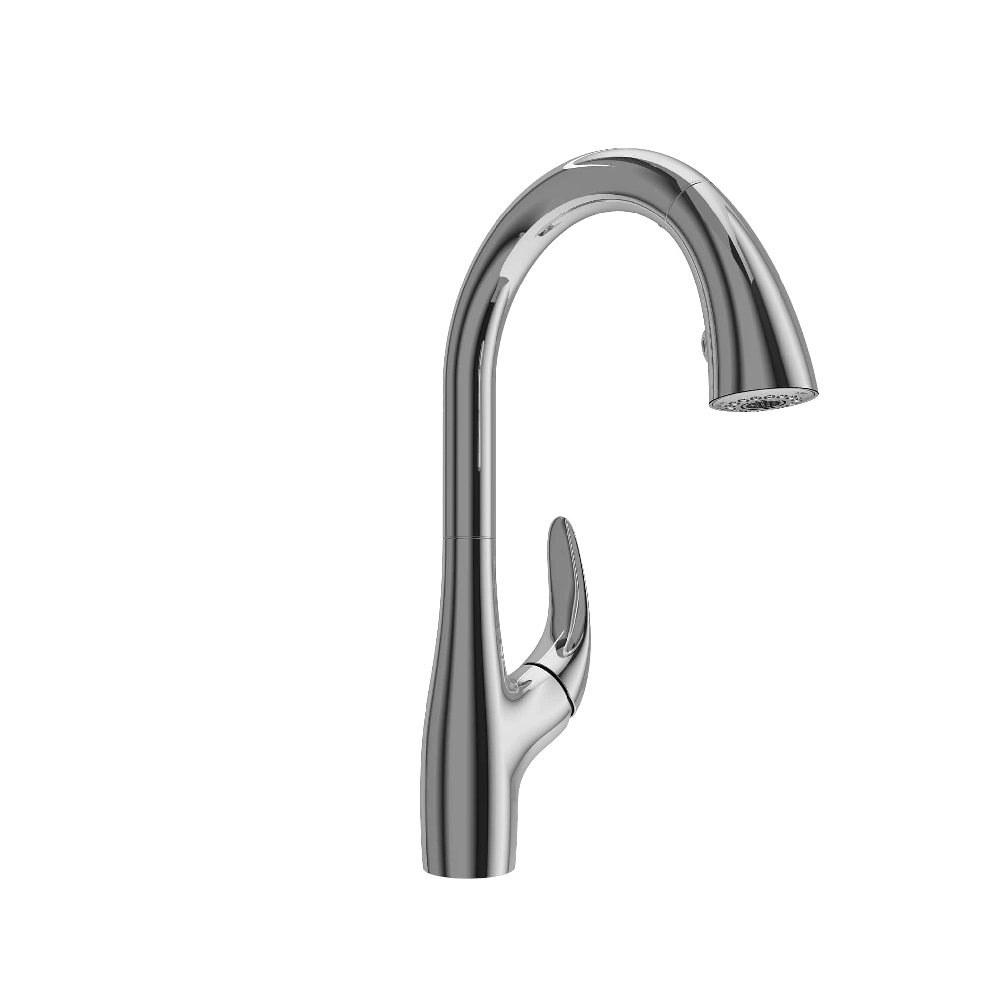 BOCCHI Pagano 1.75 GPM Brass Kitchen Faucet, Transitional, Chrome, 2024 0001 CH