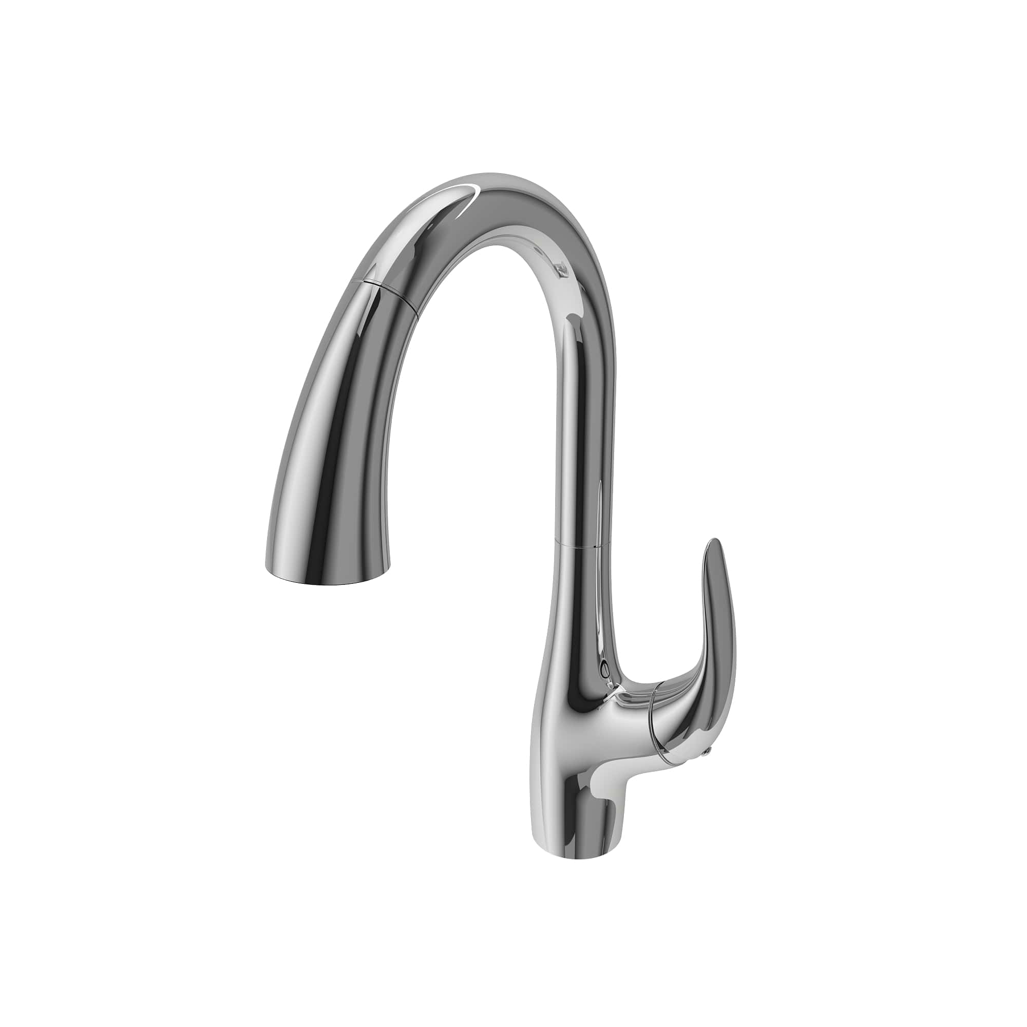Alternate Image for BOCCHI Pagano 1.75 GPM Brass Kitchen Faucet, Transitional, Chrome, 2024 0001 CH