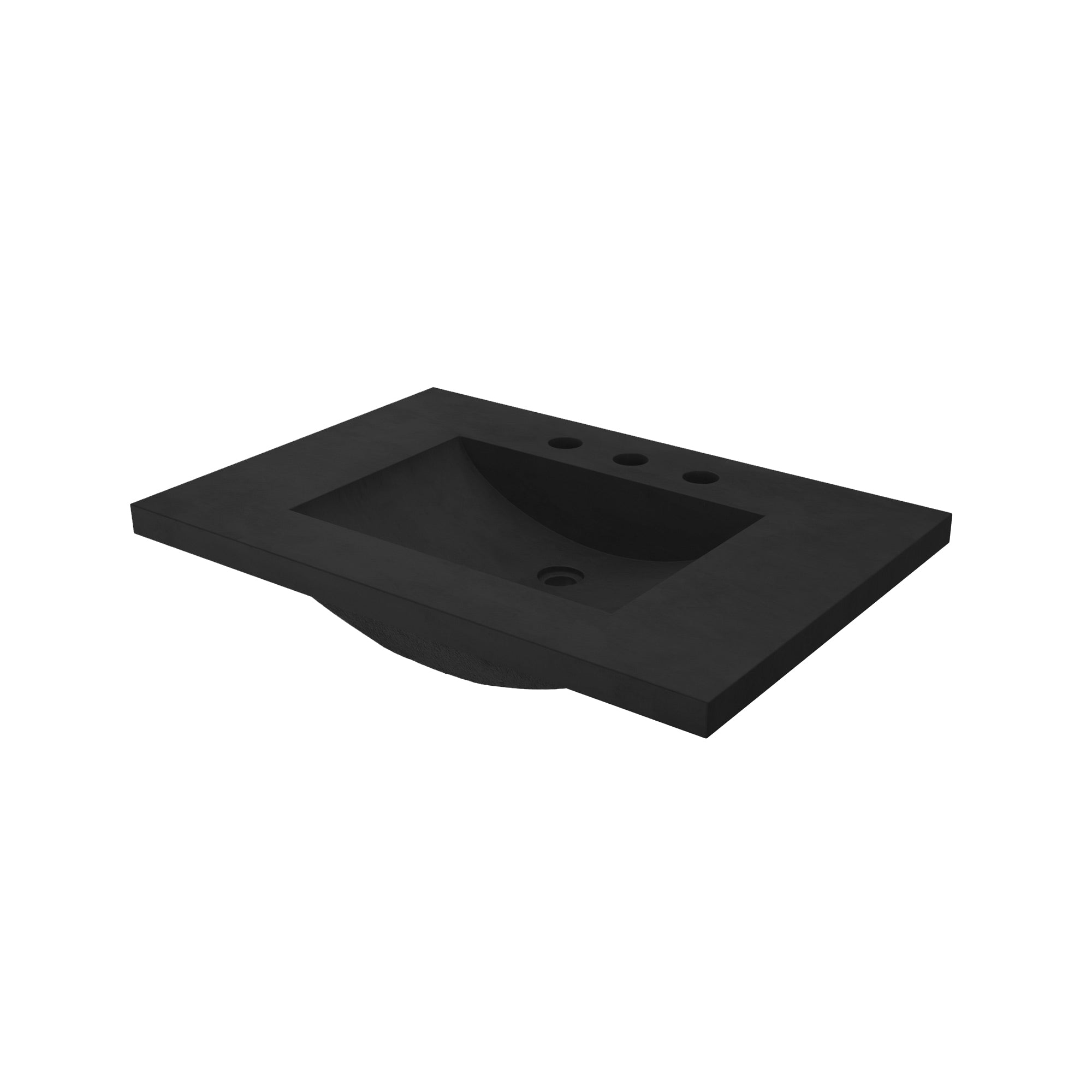 Native Trails 30" Palomar ADA Vanity Top with Integral Sink in Charcoal, 8" Widespread Cutout, NSVNT30-C