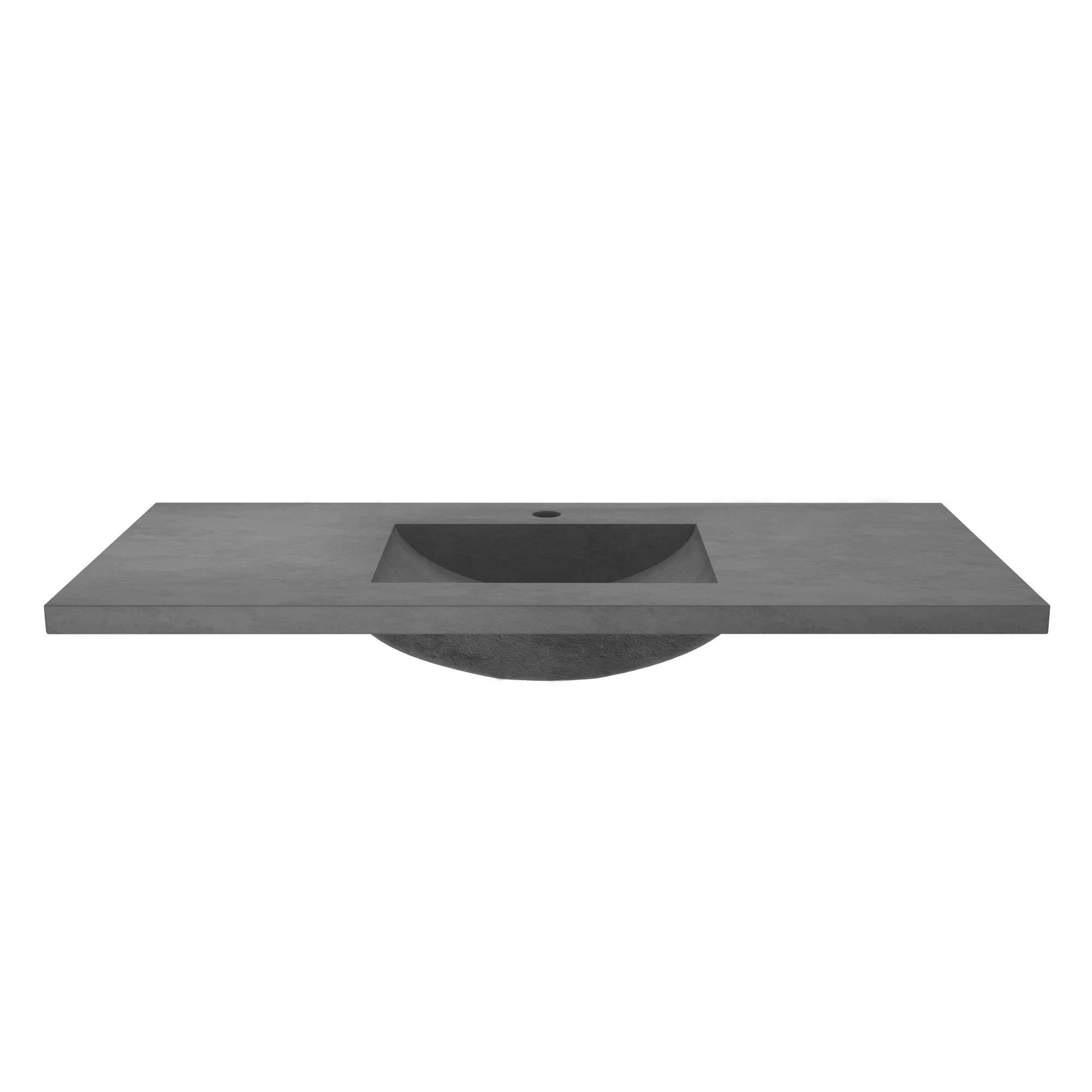Alternate Image for Native Trails 48" NativeStone Palomar Vanity Top with Integral Sink in Slate - Single Faucet Cutout, NSVNT48-S1